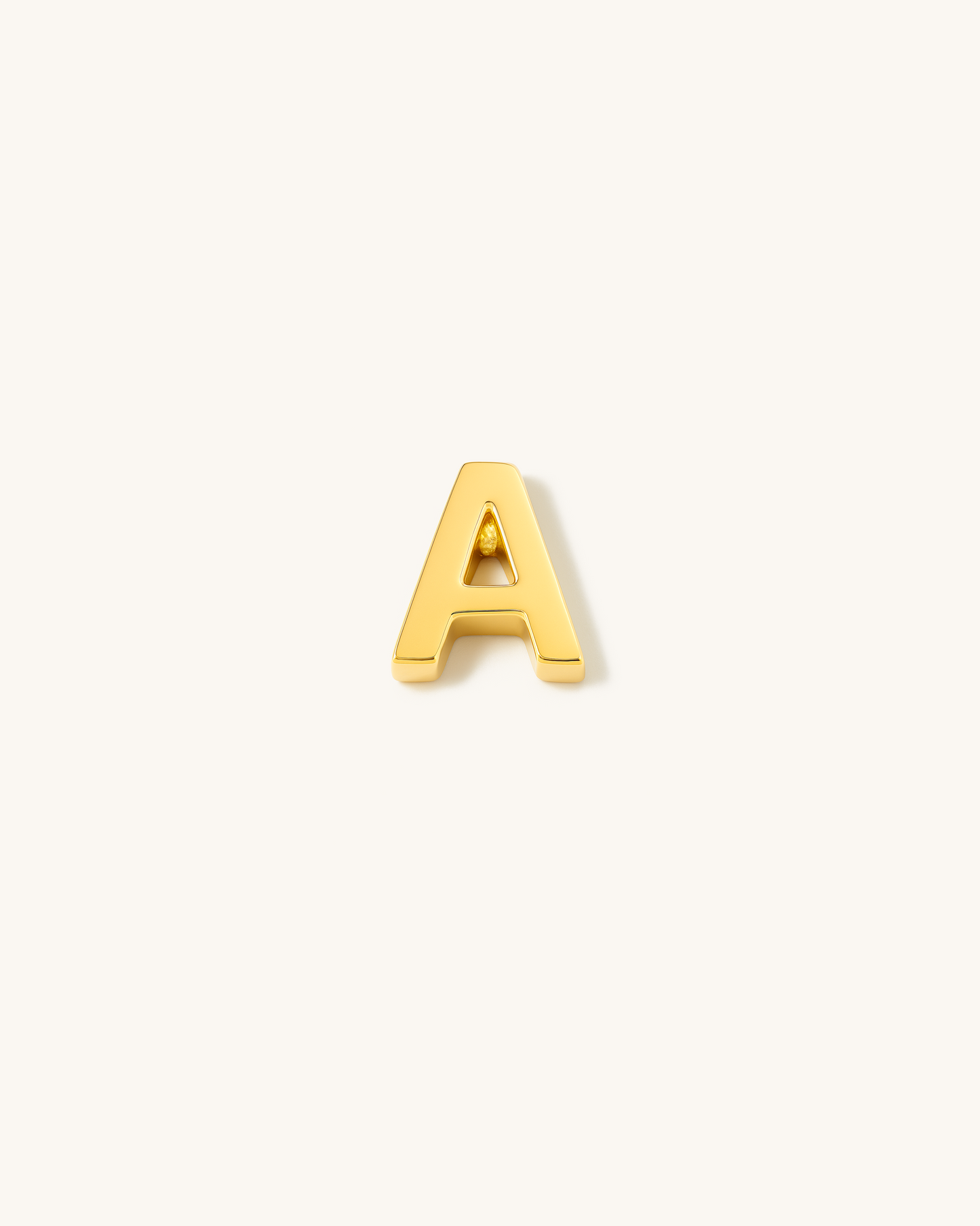 GOLD SIMPLE LETTERS