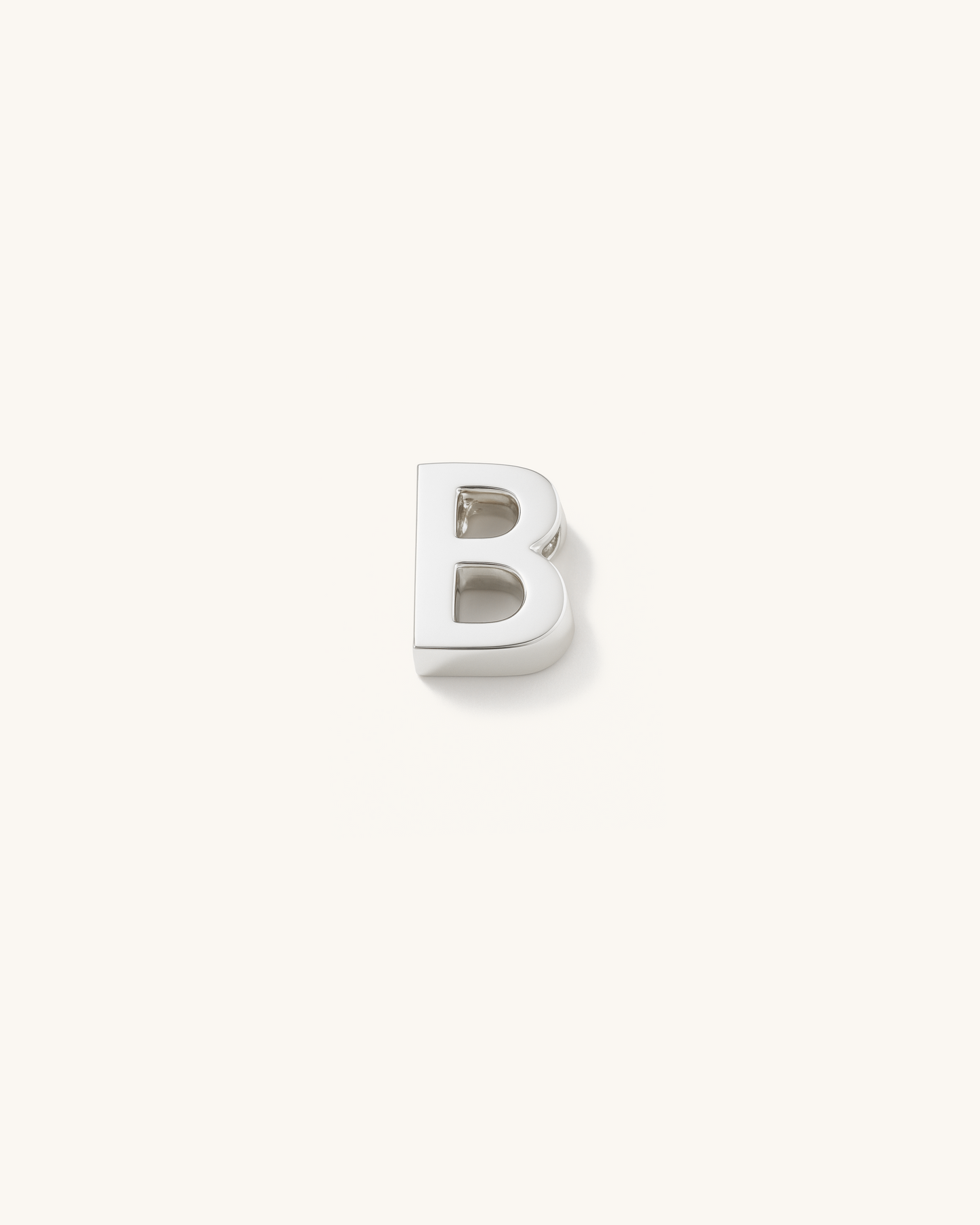 SILVER SIMPLE LETTERS