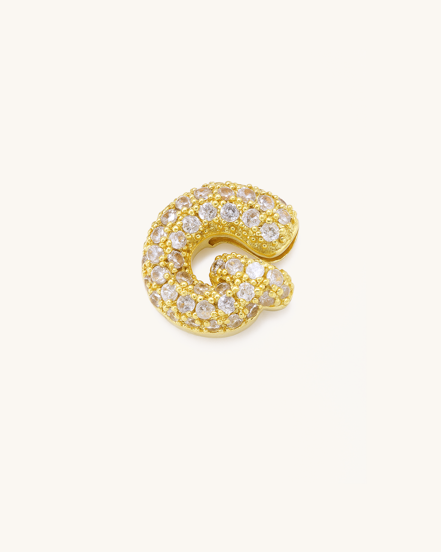 GOLD BUBBLE LETTER