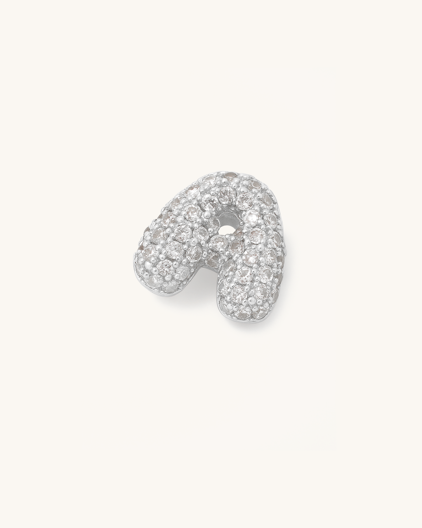 SILVER BUBBLE LETTER