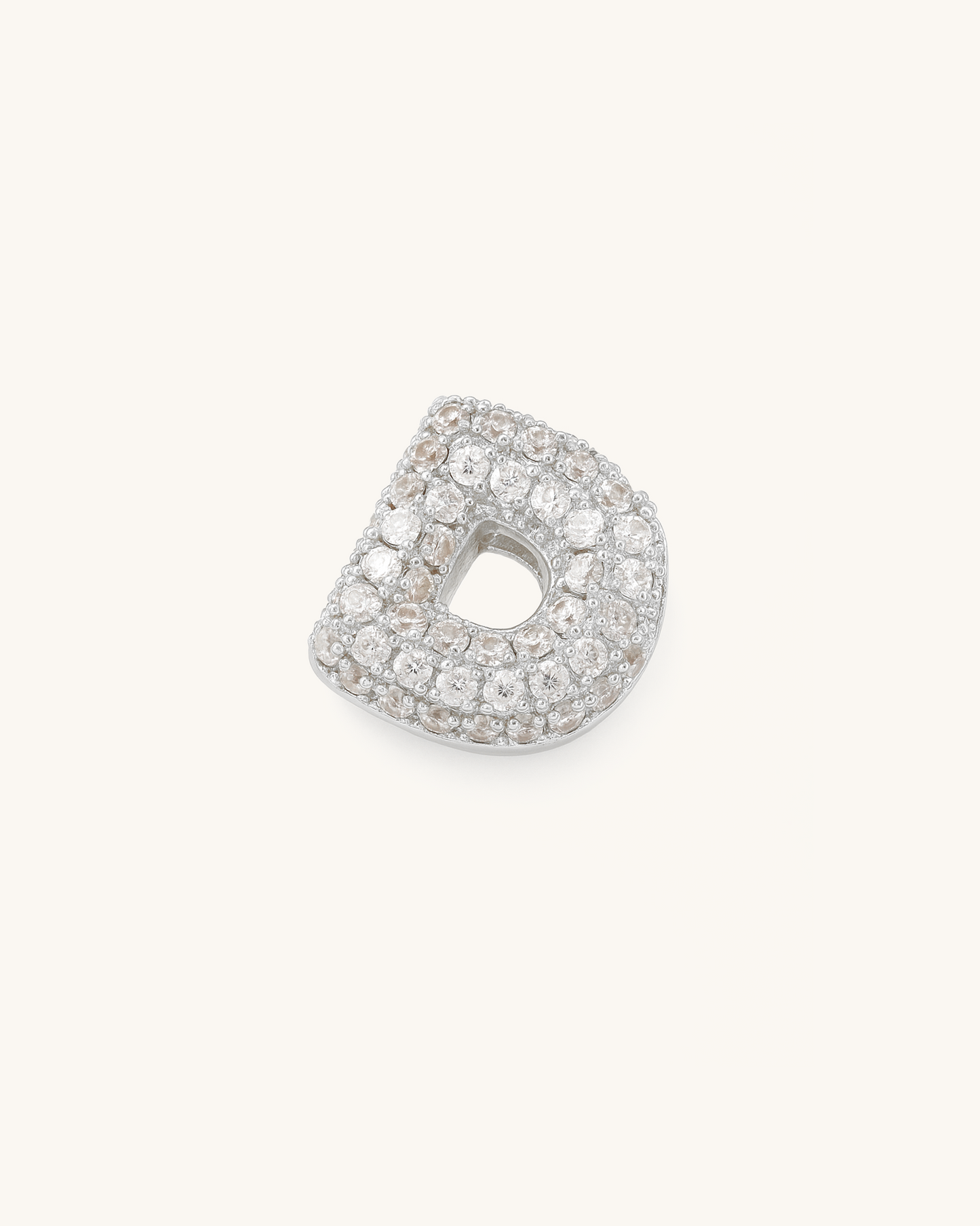 SILVER BUBBLE LETTER