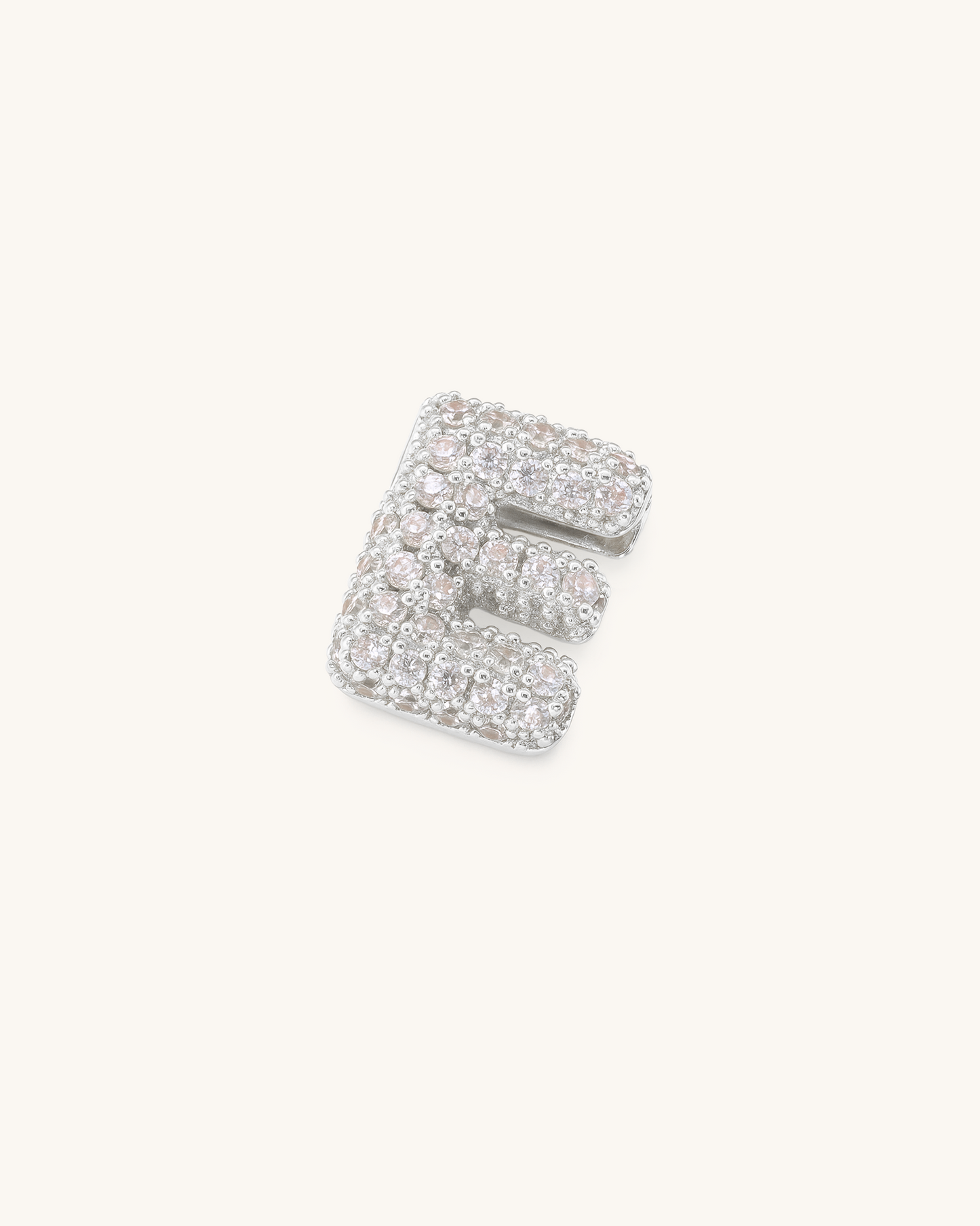 SILVER BUBBLE LETTER