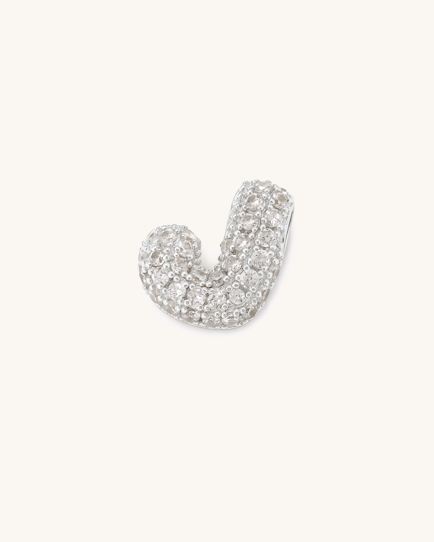SILVER BUBBLE LETTER
