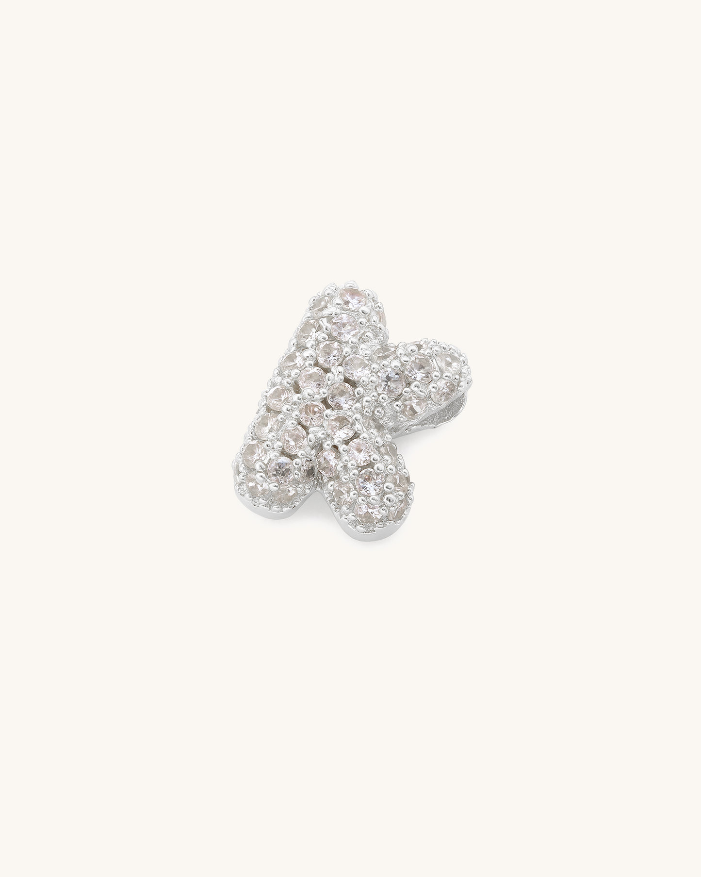 SILVER BUBBLE LETTER