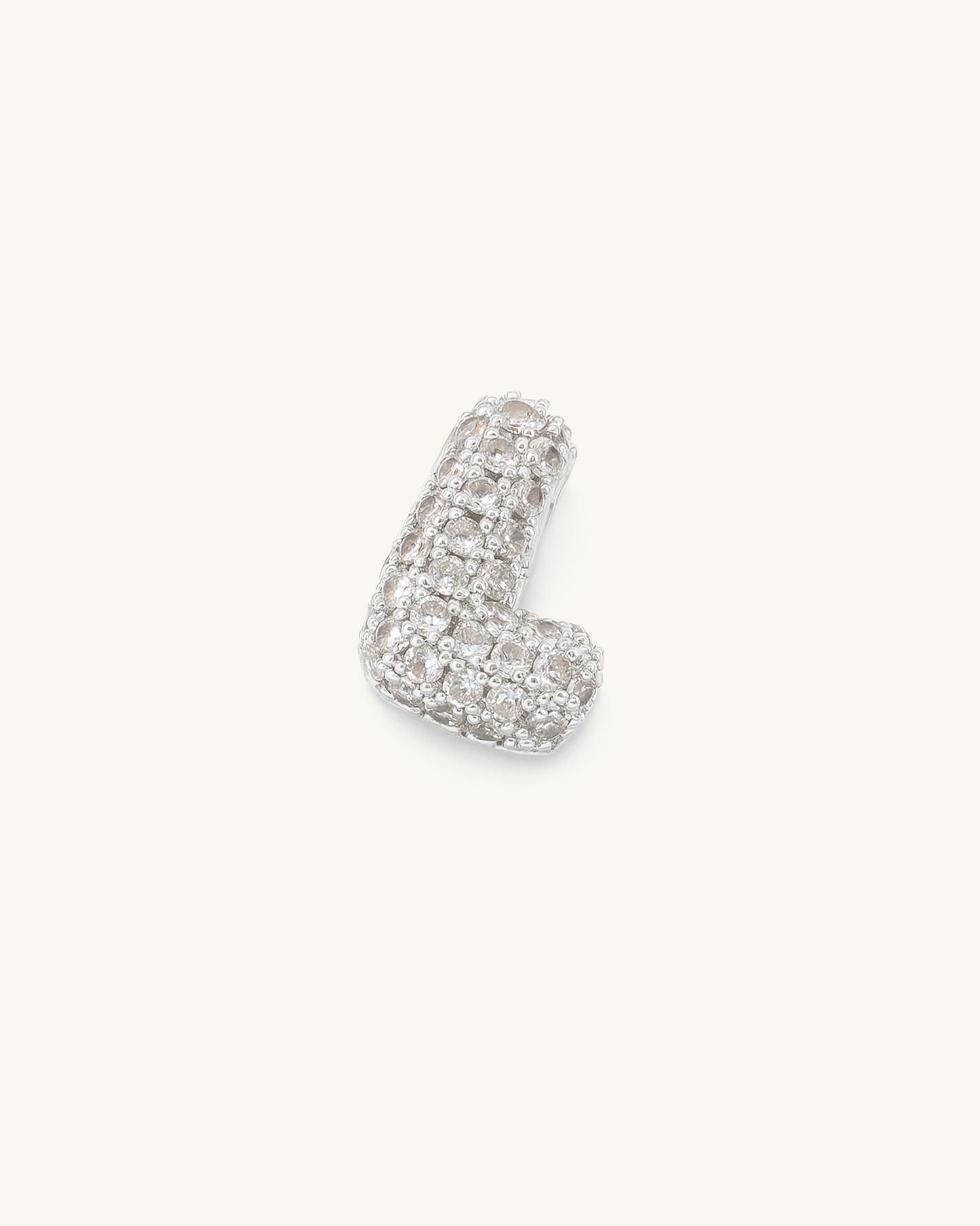 SILVER BUBBLE LETTER