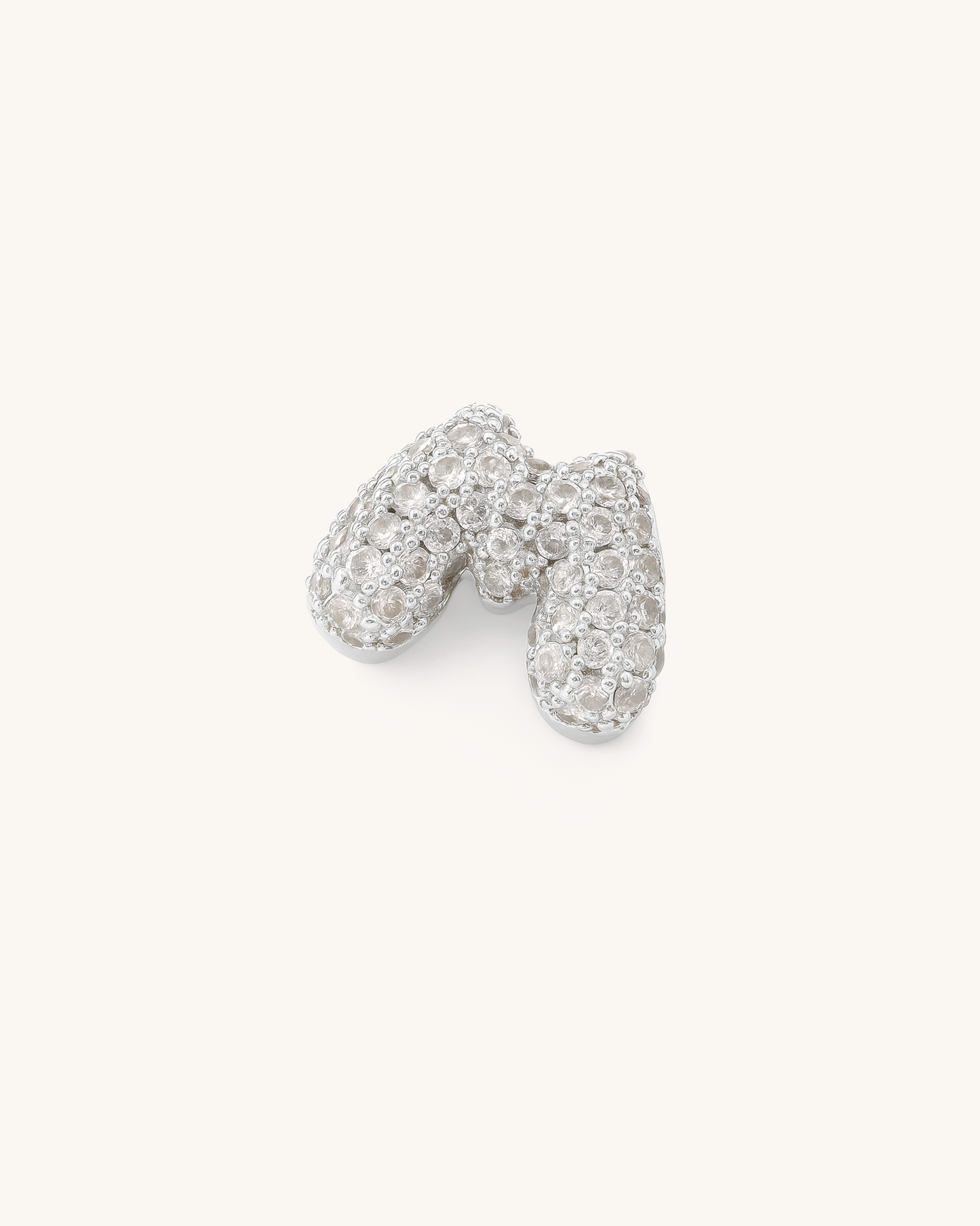 SILVER BUBBLE LETTER