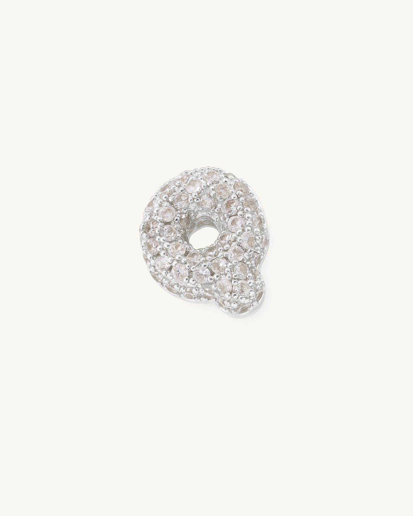 SILVER BUBBLE LETTER