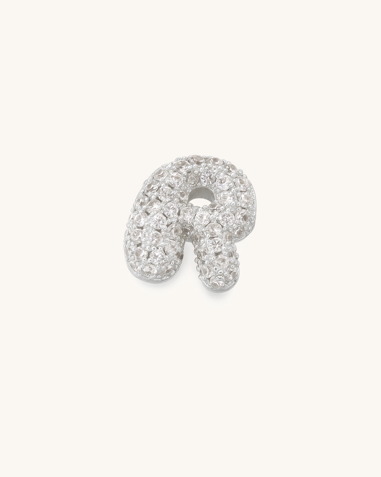 SILVER BUBBLE LETTER