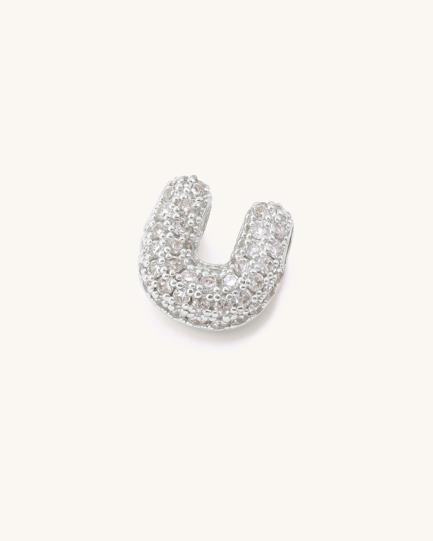 SILVER BUBBLE LETTER