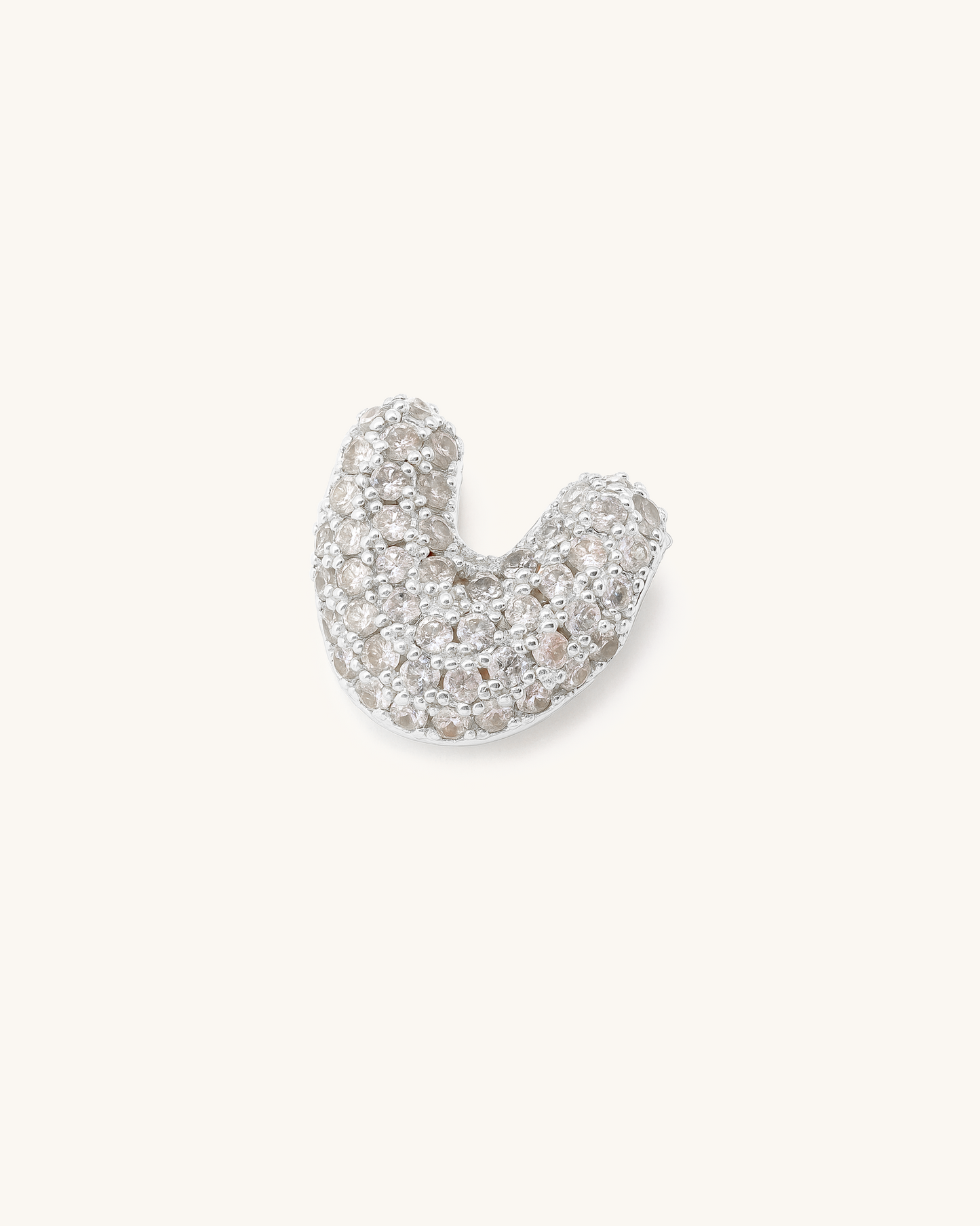SILVER BUBBLE LETTER