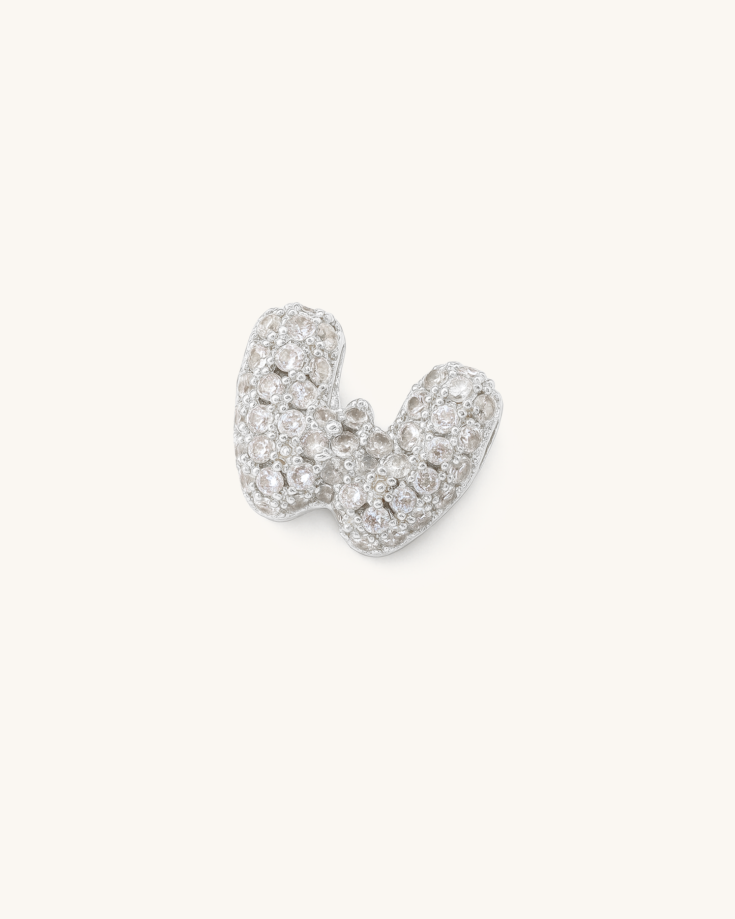 SILVER BUBBLE LETTER