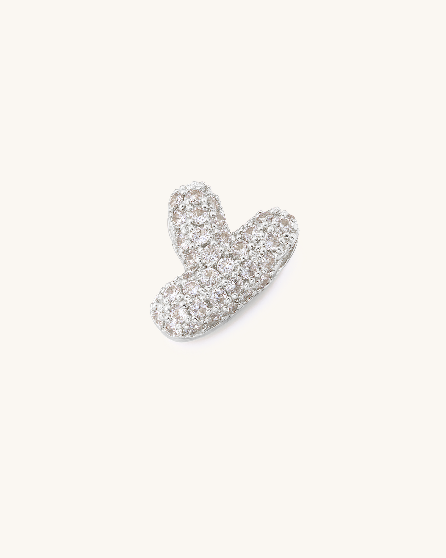 SILVER BUBBLE LETTER