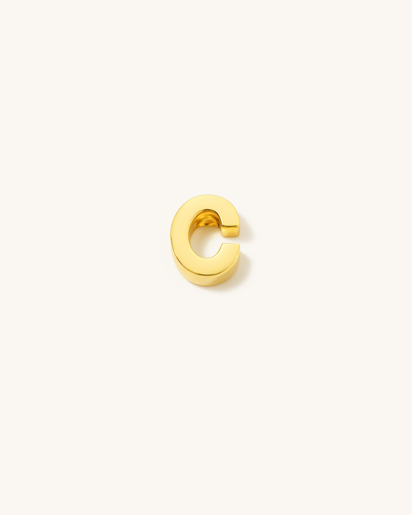 GOLD SIMPLE LETTERS