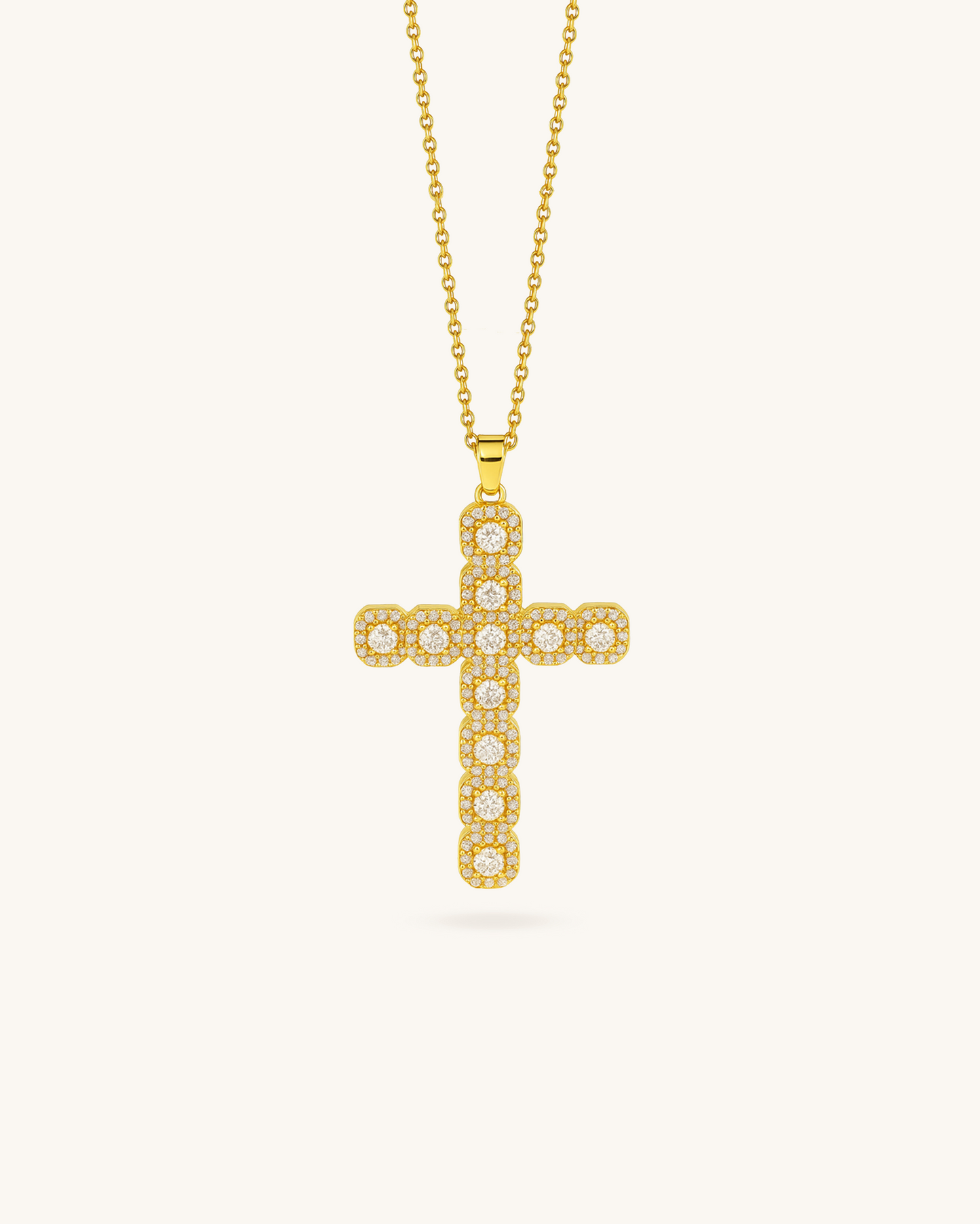 FULL SHINE CROSS PENDANT