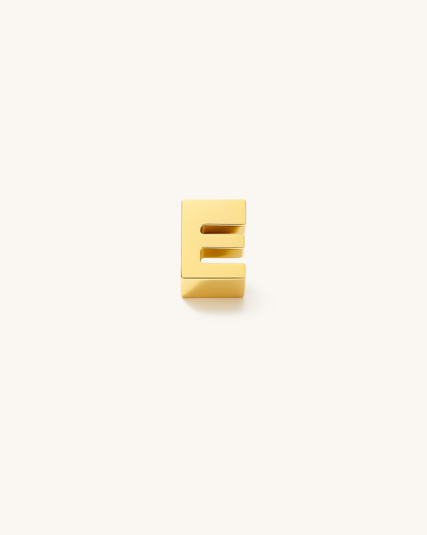 GOLD SIMPLE LETTERS