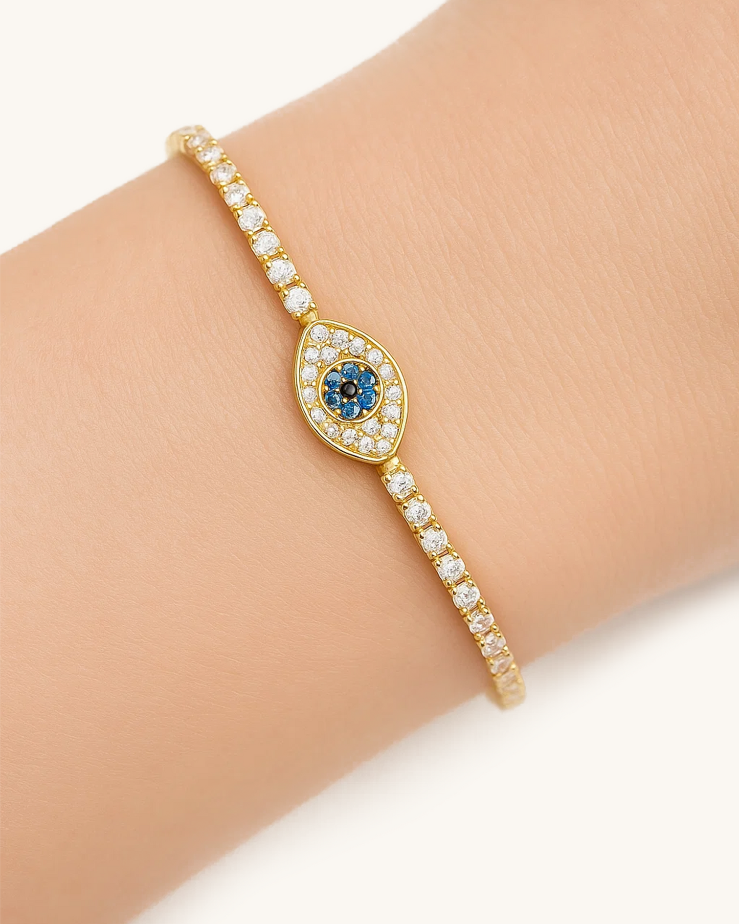 EVIL EYE TENNIS BREACELET