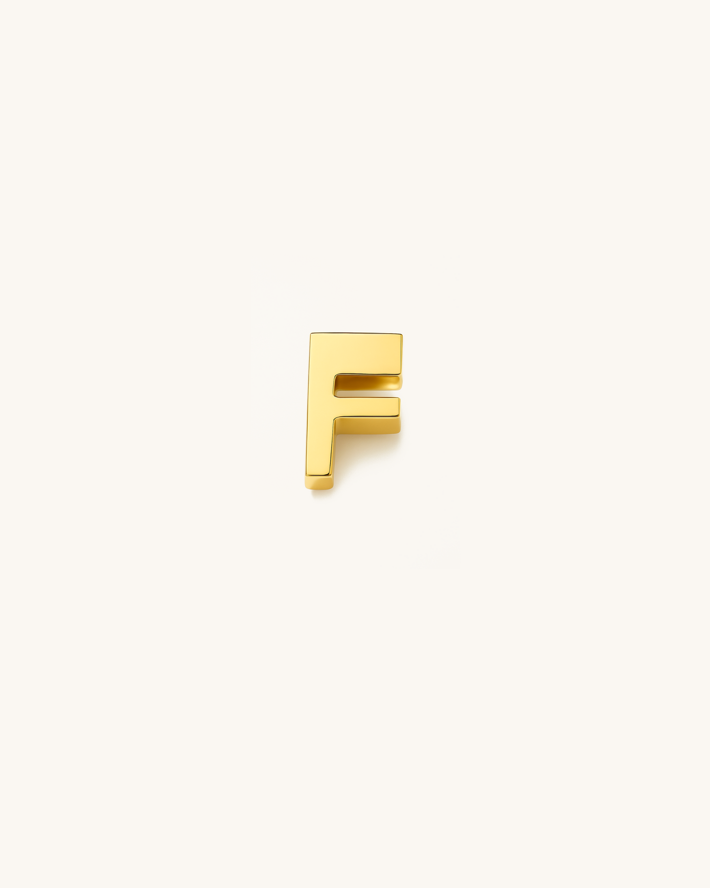 GOLD SIMPLE LETTERS