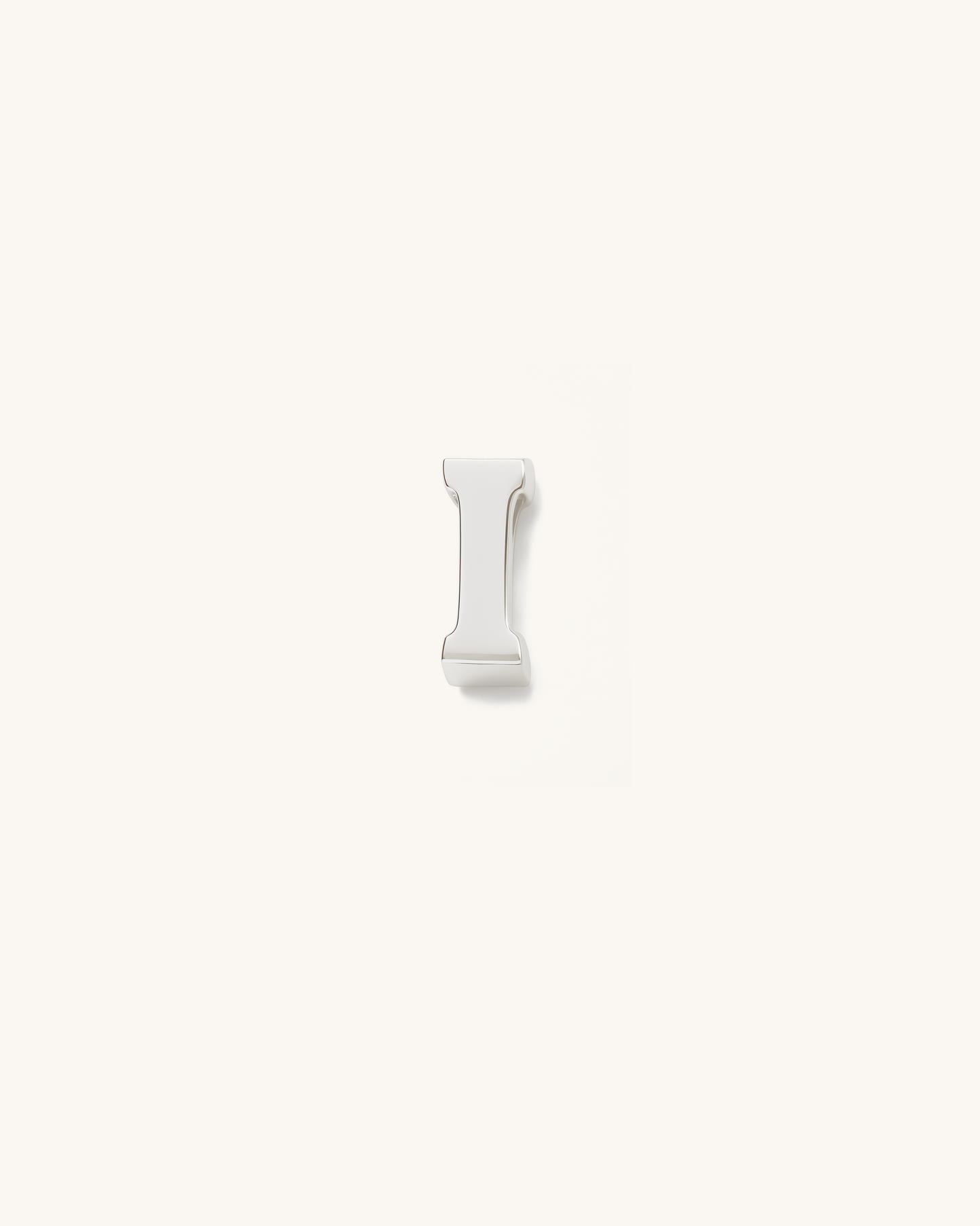 SILVER SIMPLE LETTERS