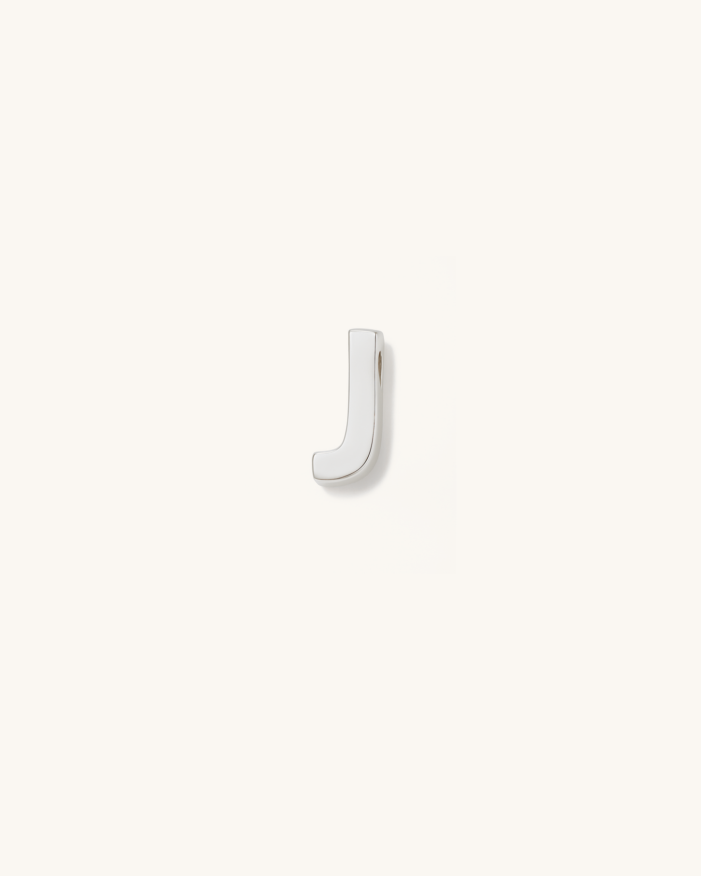 SILVER SIMPLE LETTERS