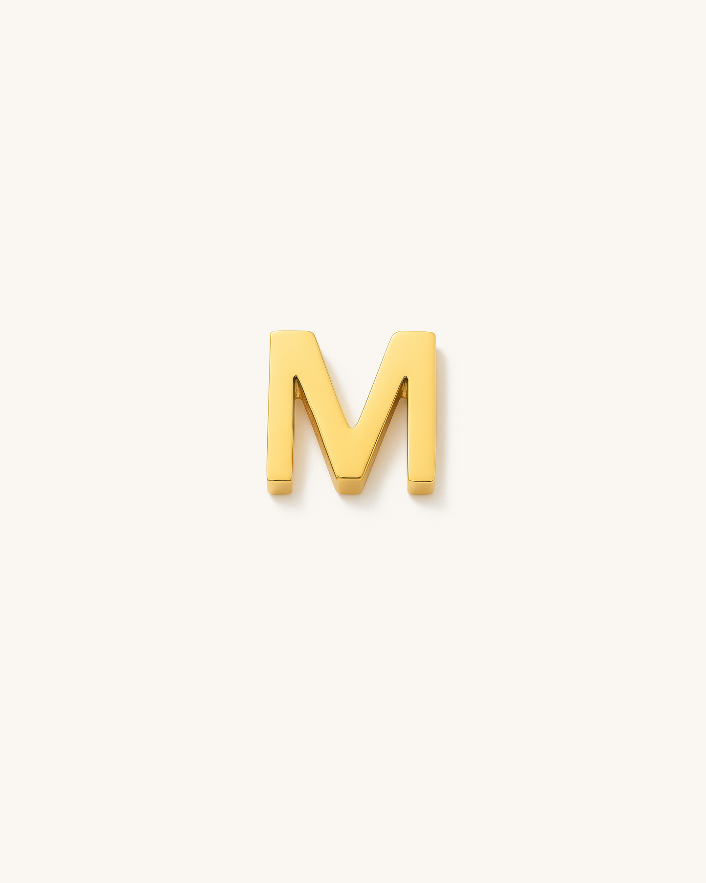 GOLD SIMPLE LETTERS