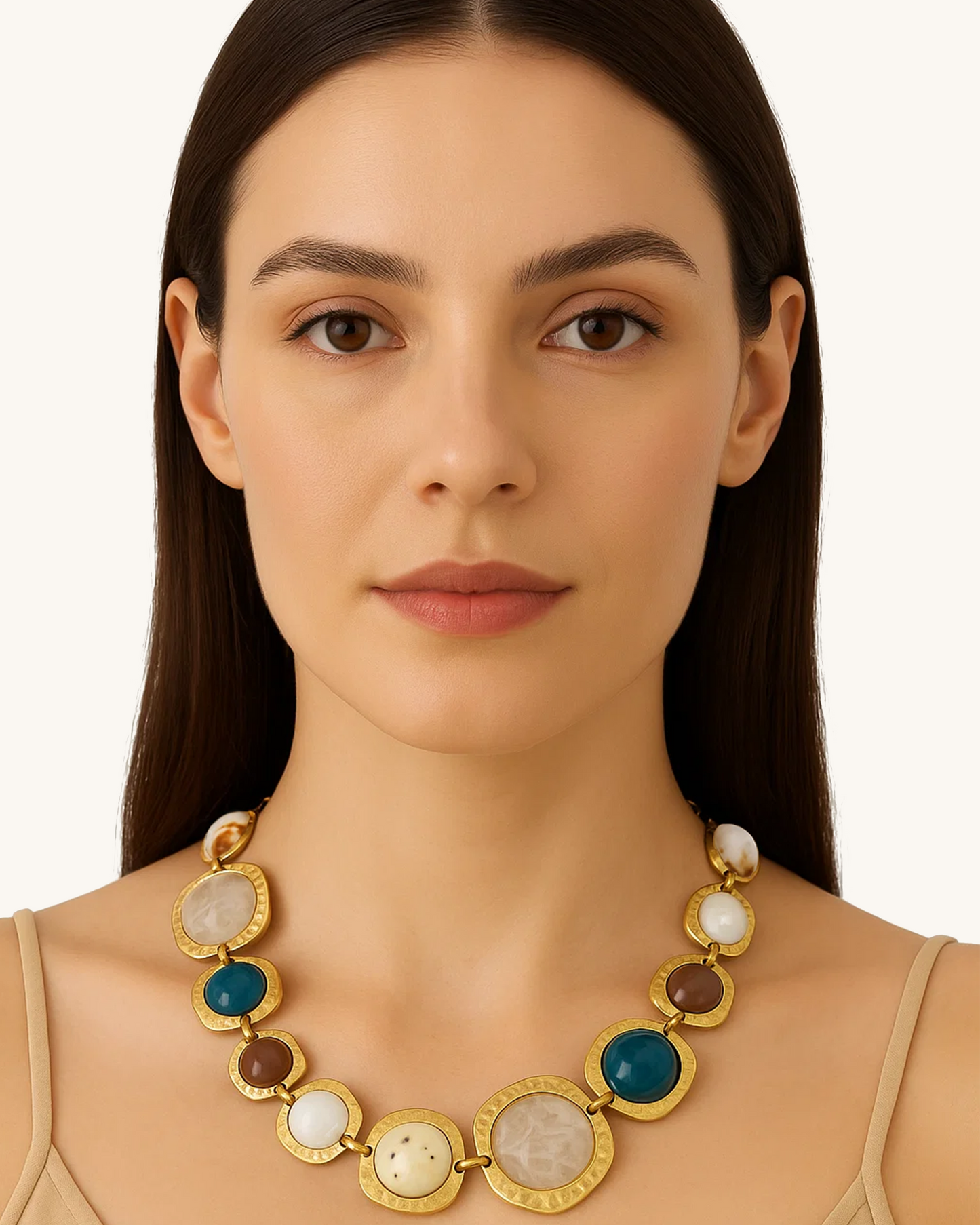COLOUR RESIN NECKLACE
