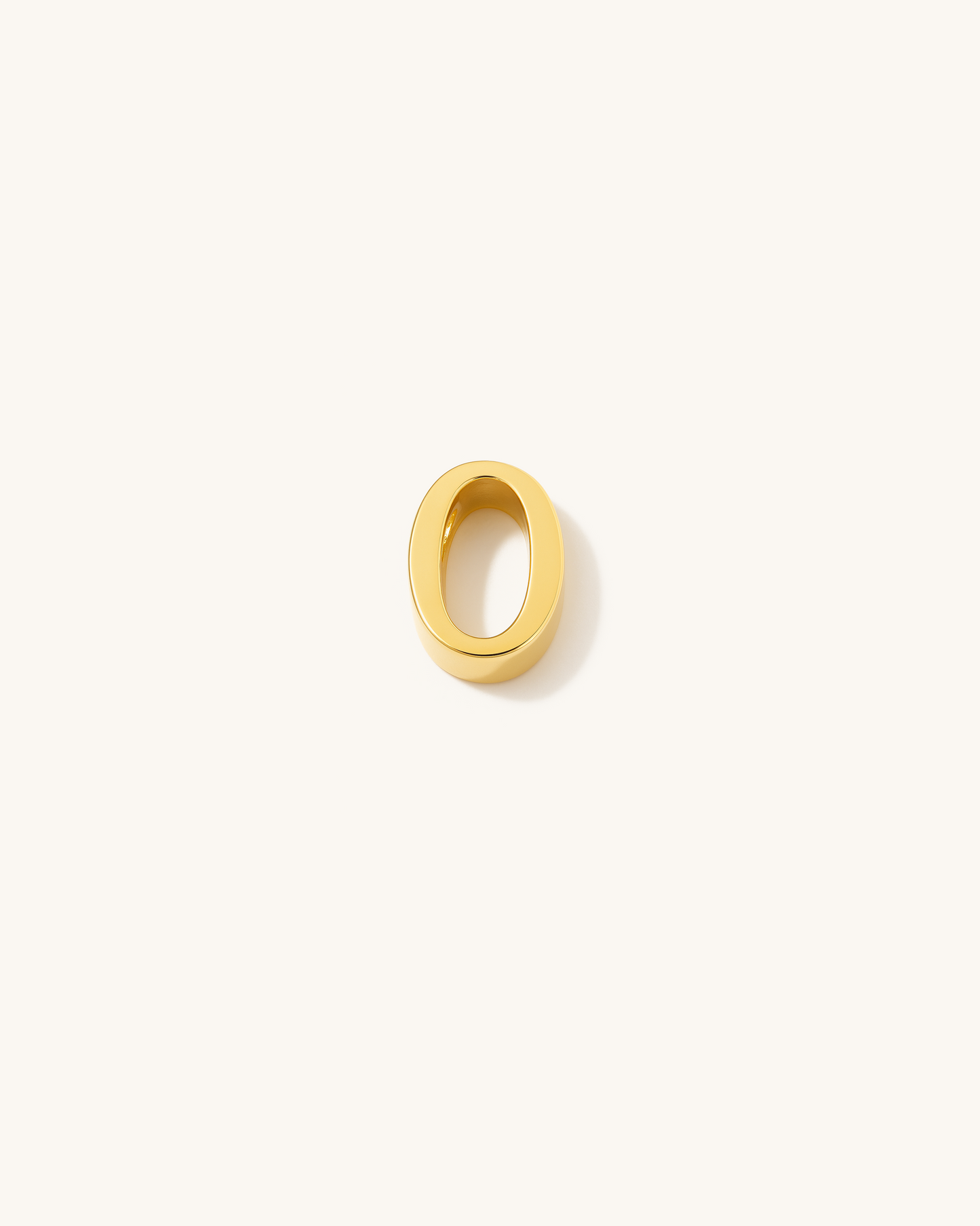 GOLD SIMPLE LETTERS