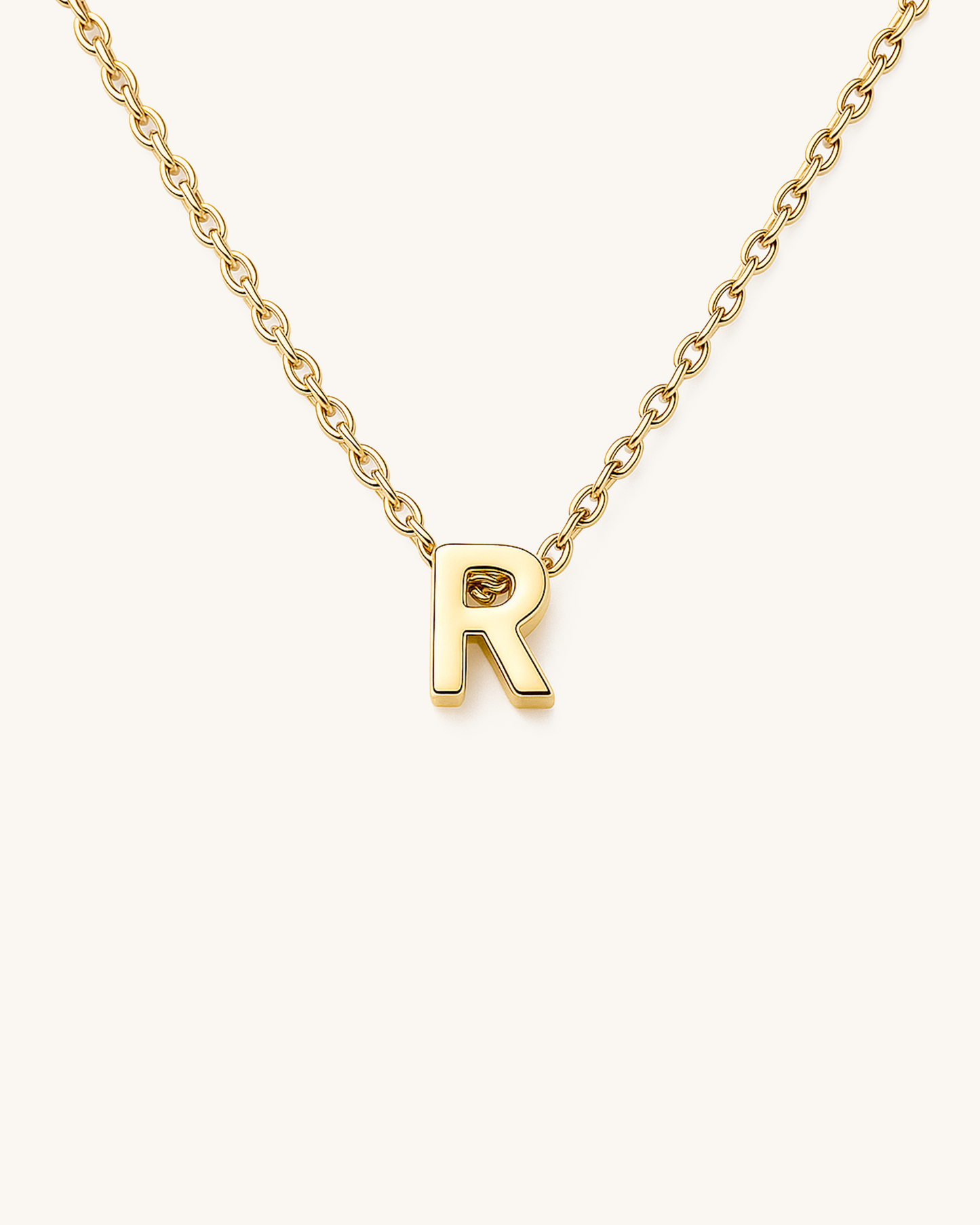 GOLD SIMPLE LETTERS