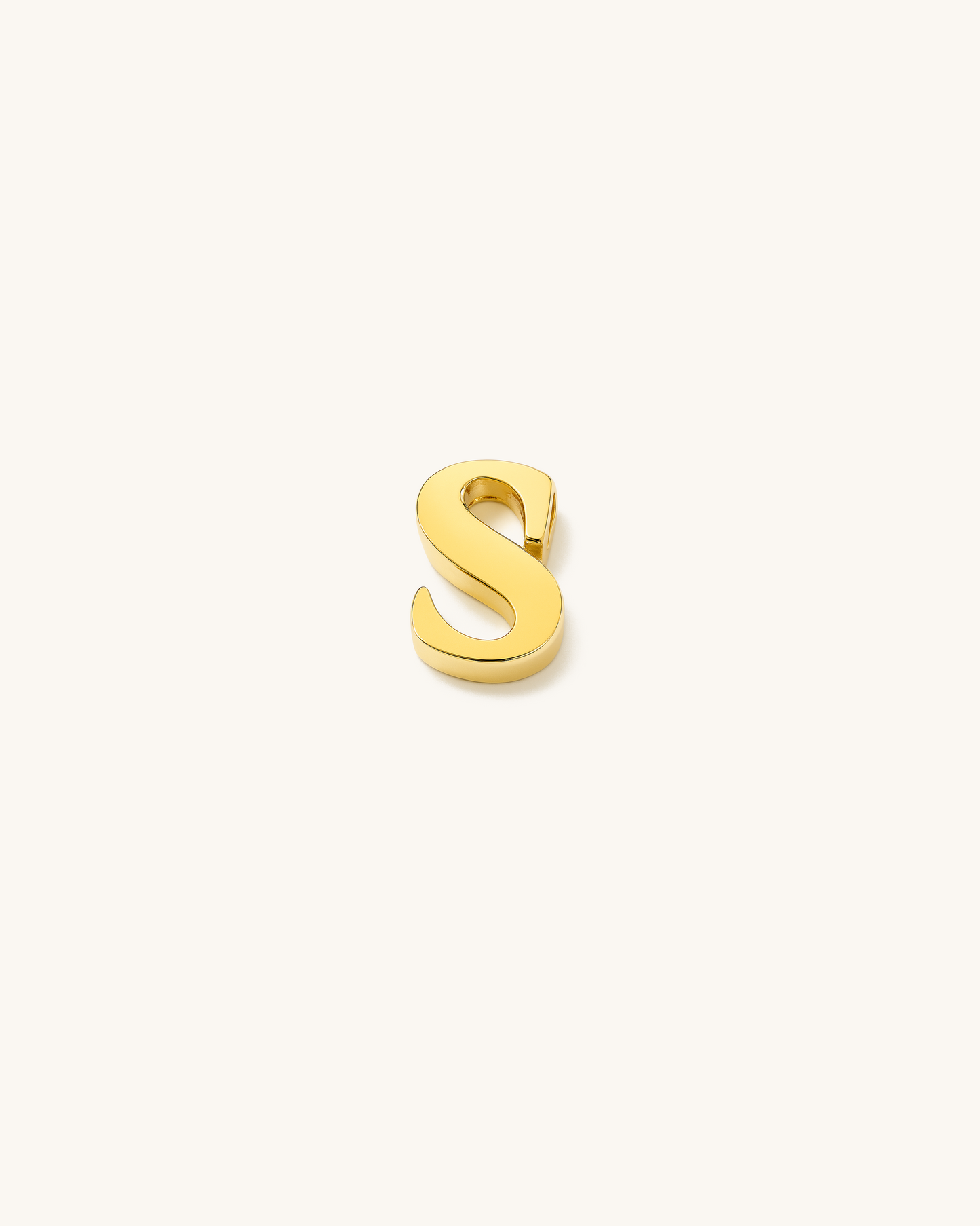 GOLD SIMPLE LETTERS