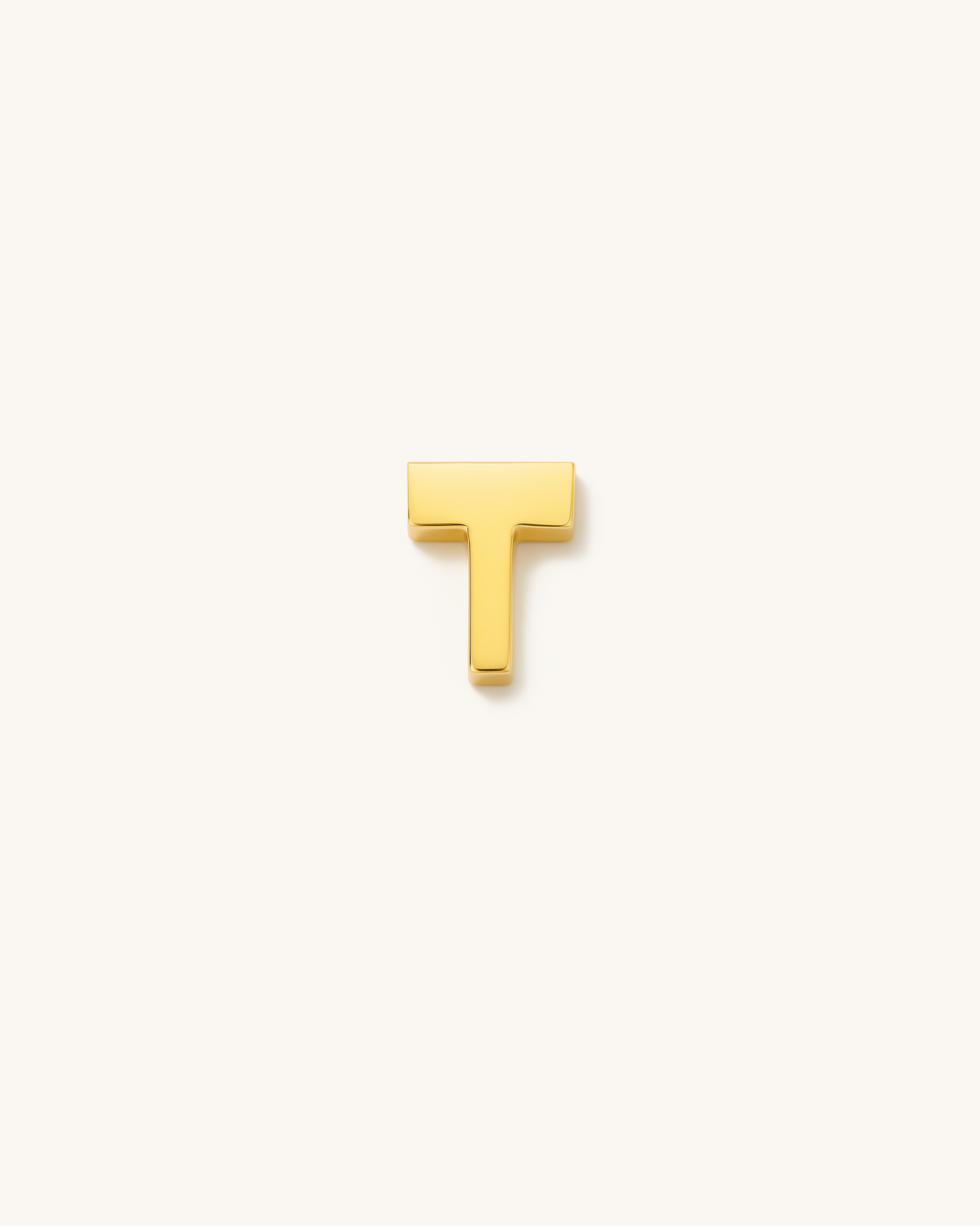GOLD SIMPLE LETTERS