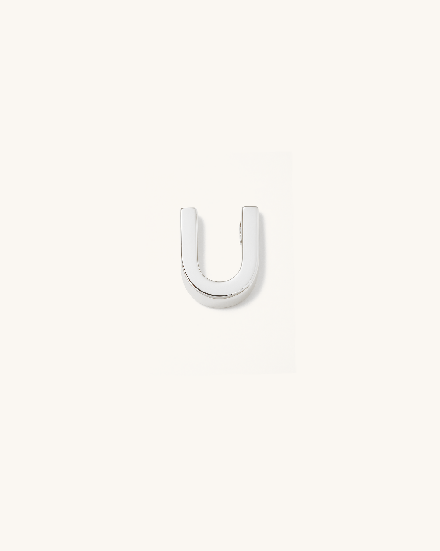 SILVER SIMPLE LETTERS