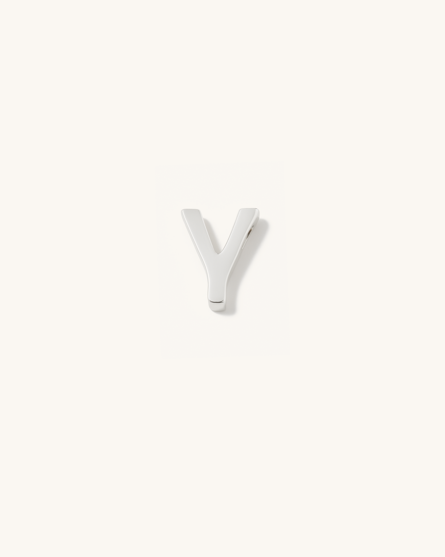 SILVER SIMPLE LETTERS