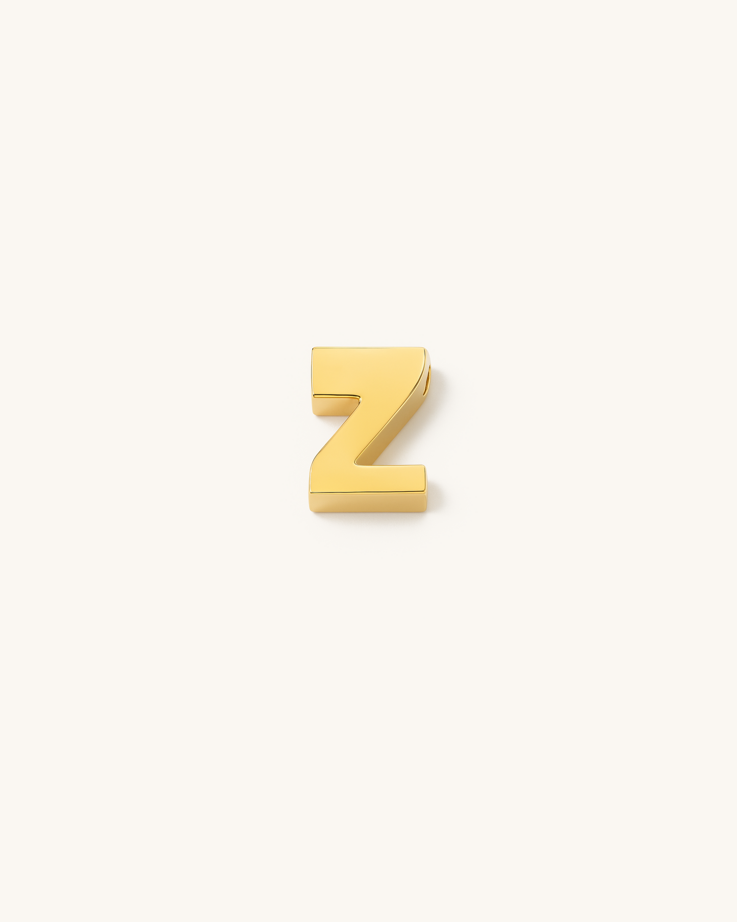 GOLD SIMPLE LETTERS
