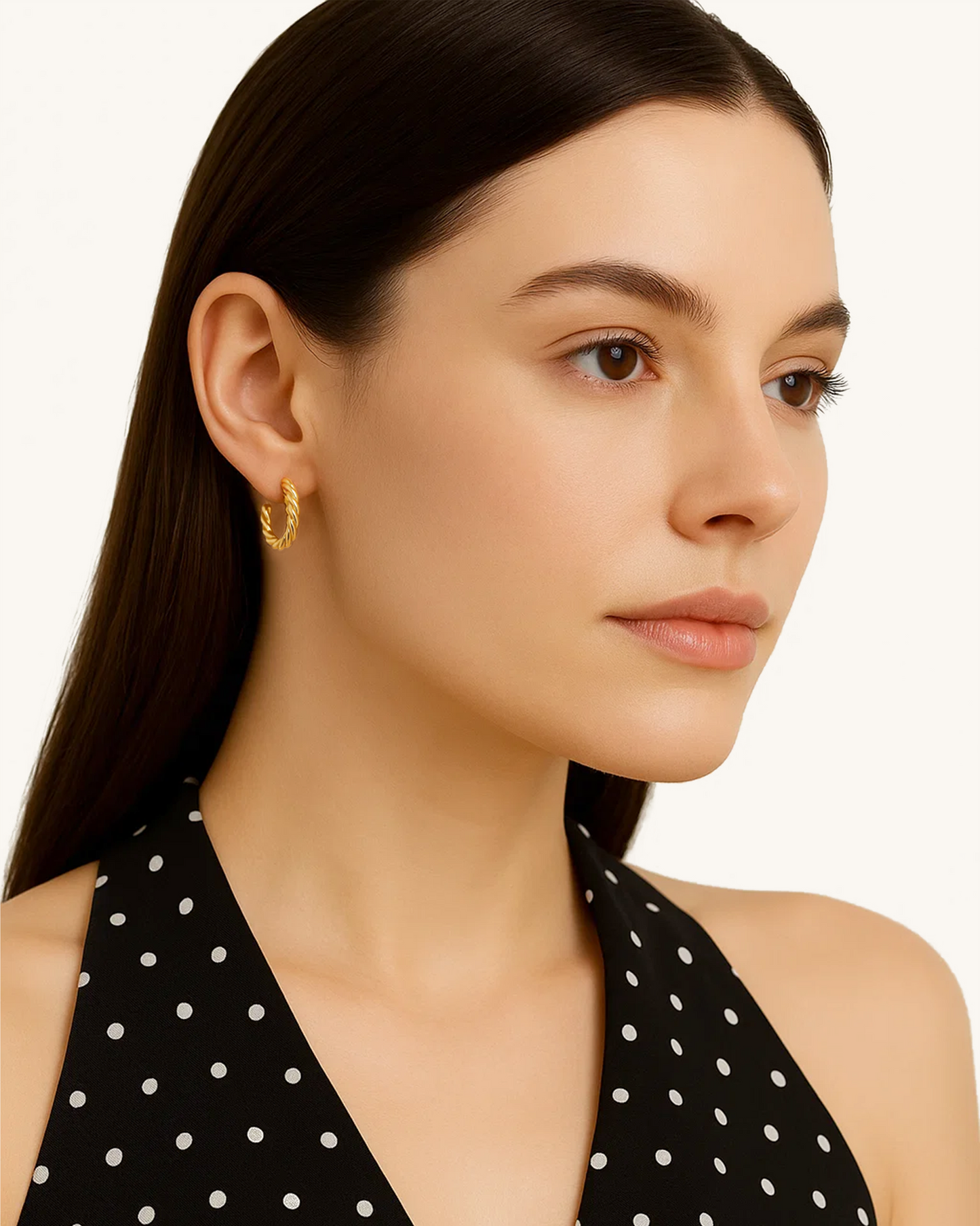 TWISTED ROPE EARRINGS