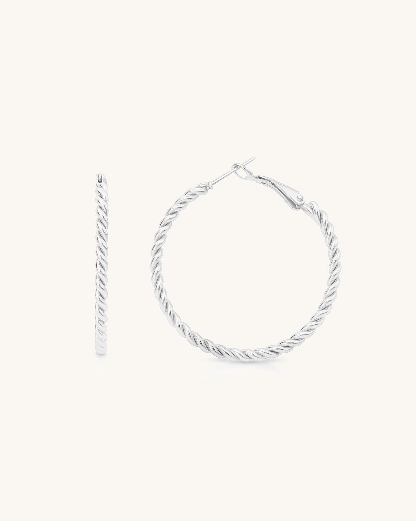 TWISTED ROPE HOOP