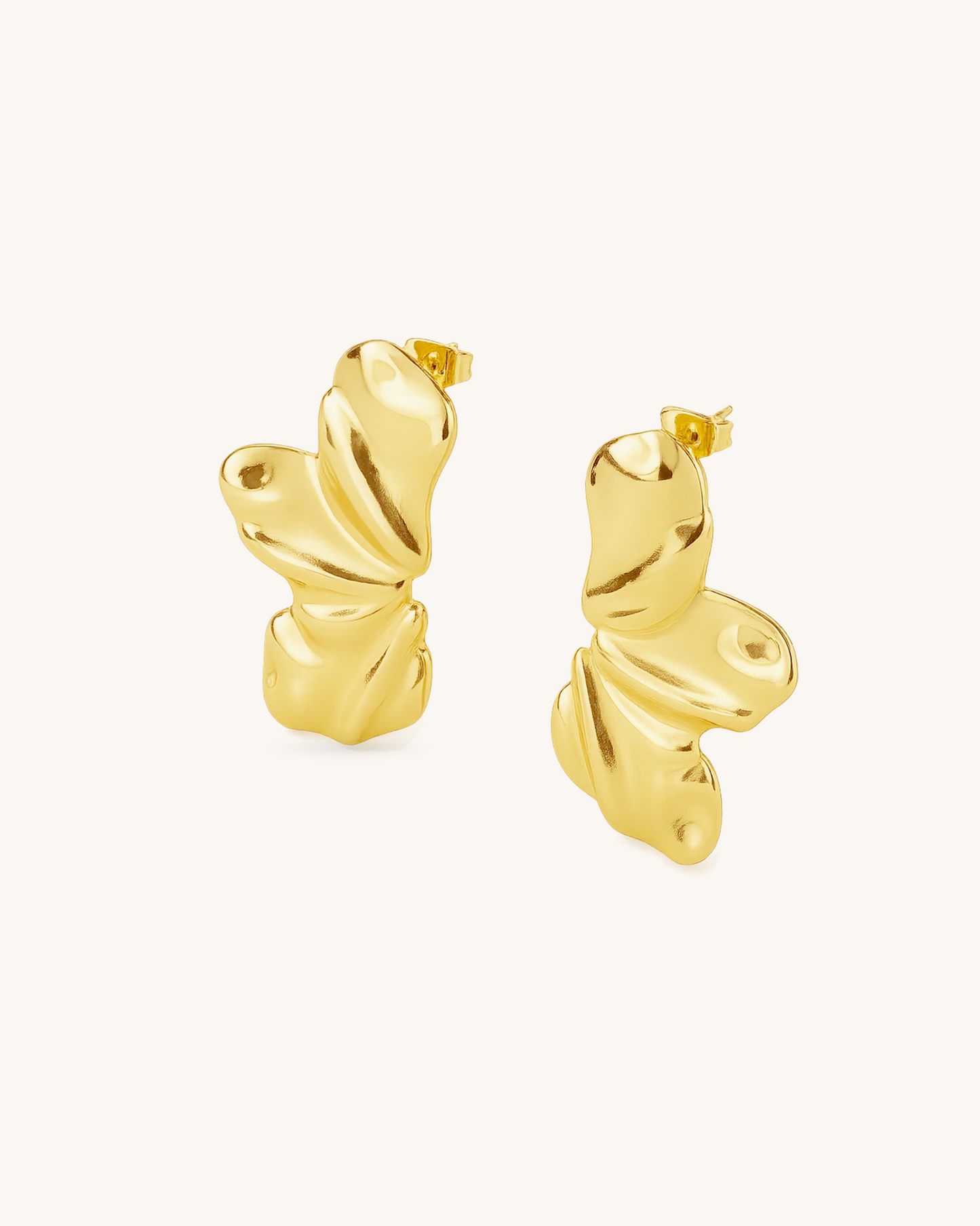 ABSTRACT PETAL STUD