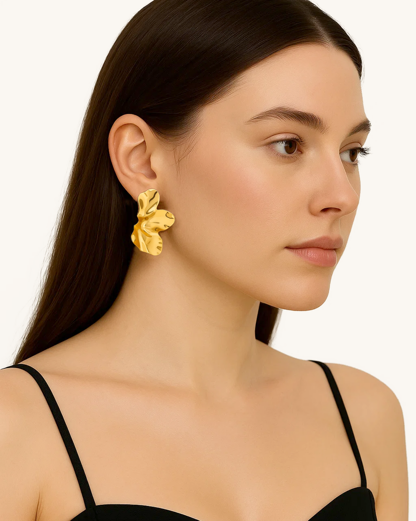 ABSTRACT PETAL STUD