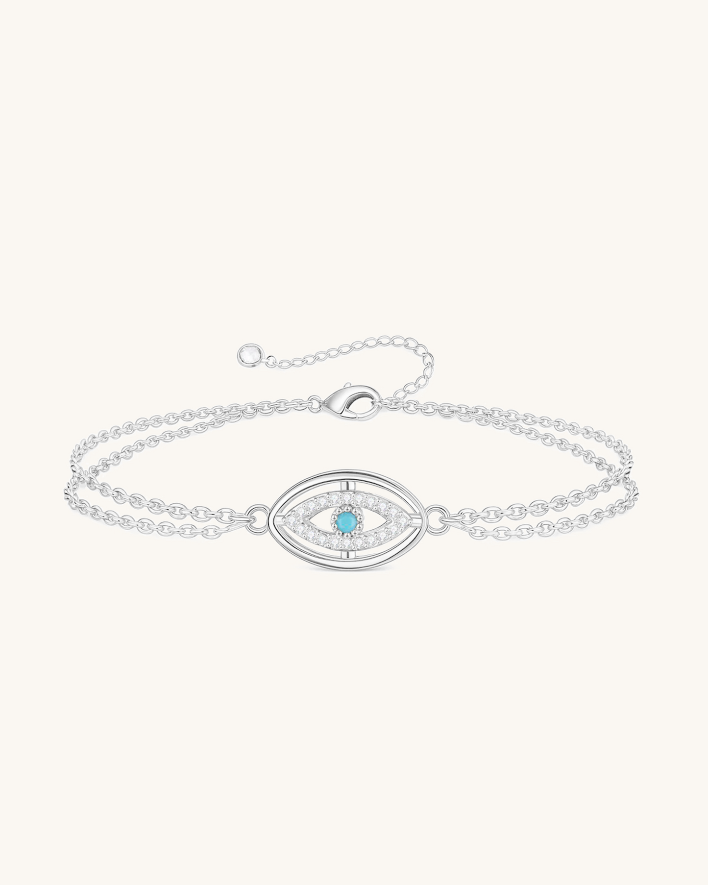 DOUBLE EVIL EYE BRACELET