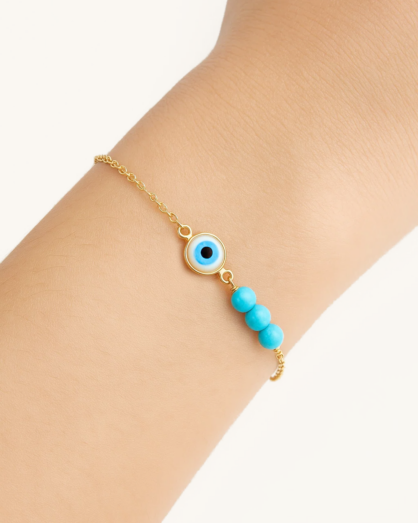 EVIL EYE CHARM BRACELET