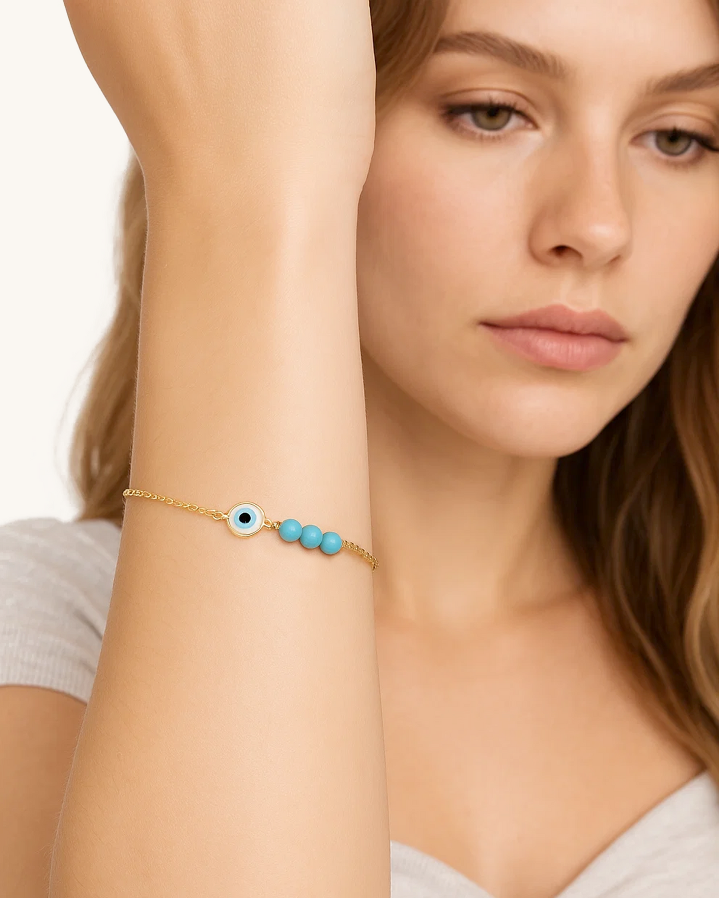 EVIL EYE CHARM BRACELET