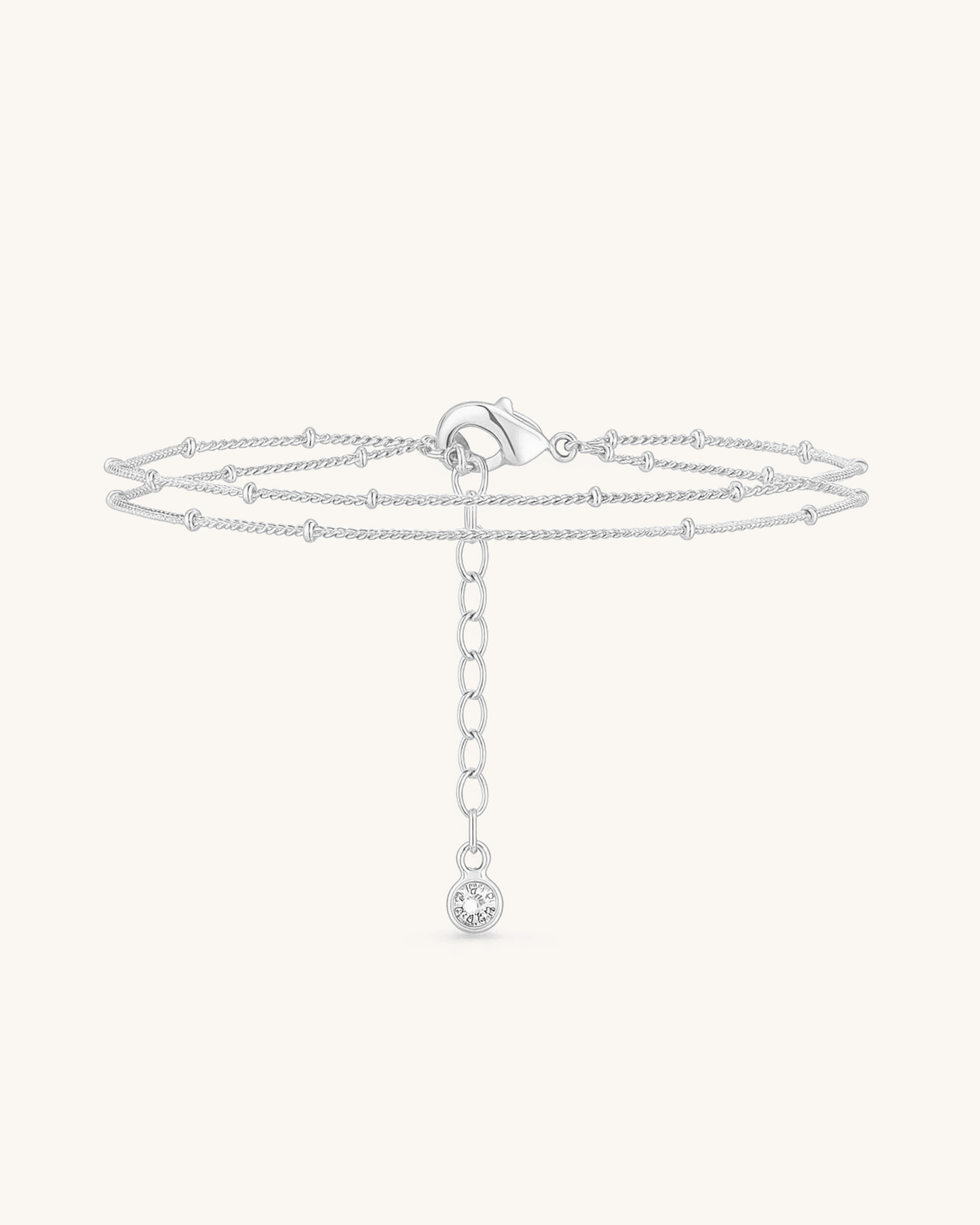 LAYER DROP CHAIN BRACELET