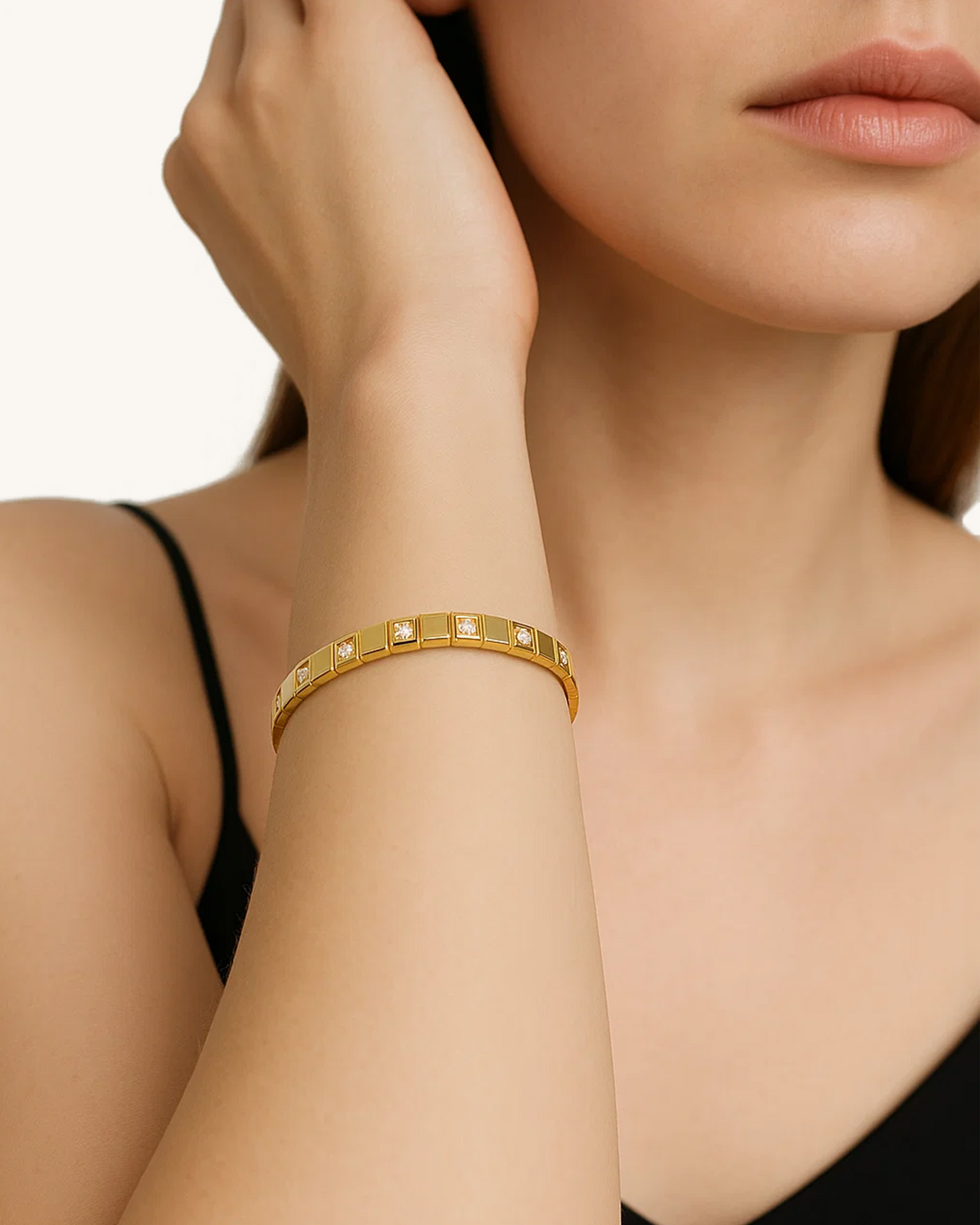 SQUARE TILE BANGLE
