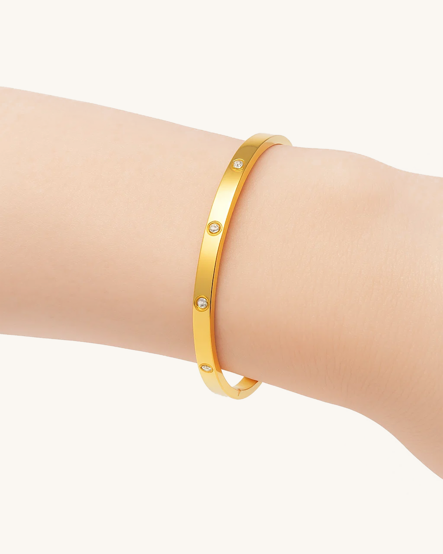 CZ DOT BANGLE