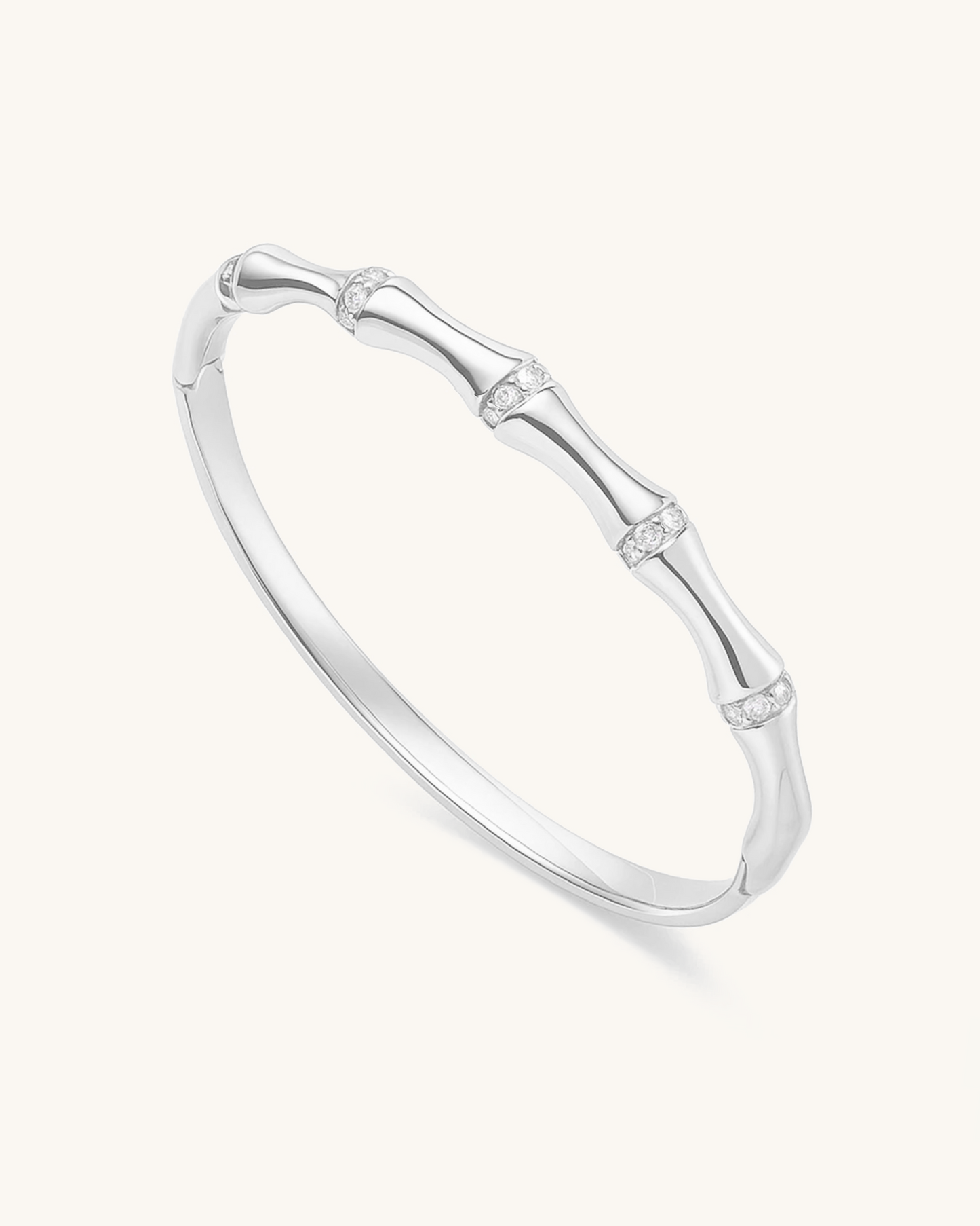 BAMBOO CZ BANGLE