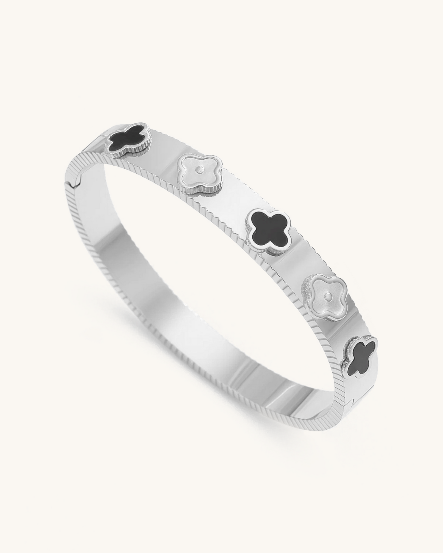 ENAMEL BLACK BANGLE
