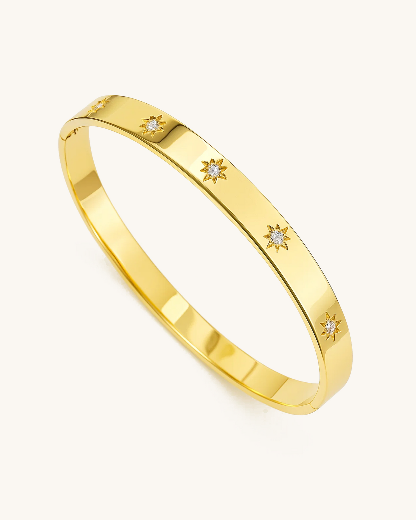 STARBURST CZ BANGLE