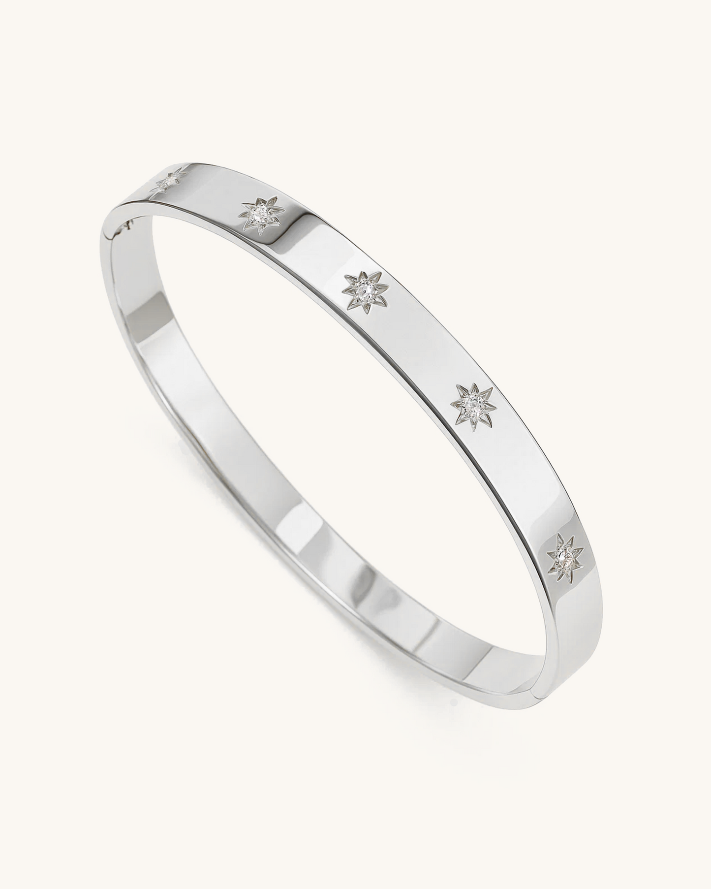STARBURST CZ BANGLE