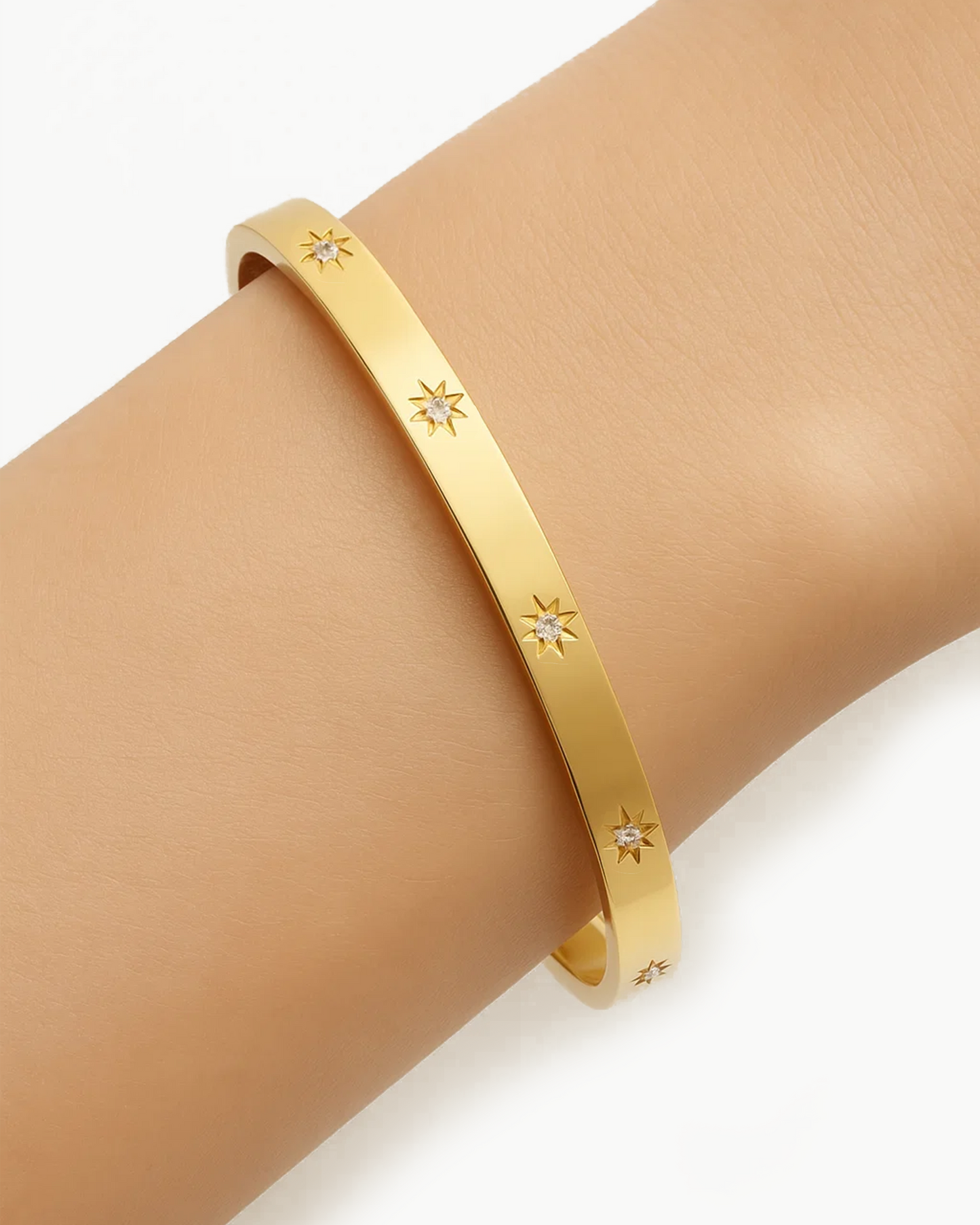 STARBURST CZ BANGLE