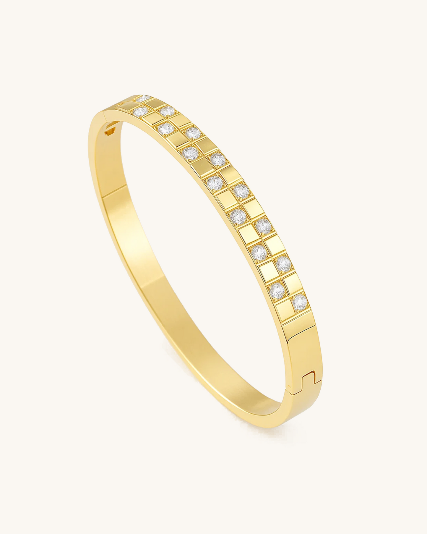 GRID CZ BANGLE