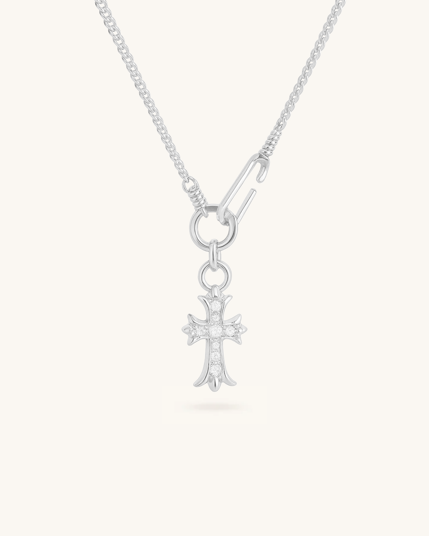 HOOK CLASP GOTHIC CROSS