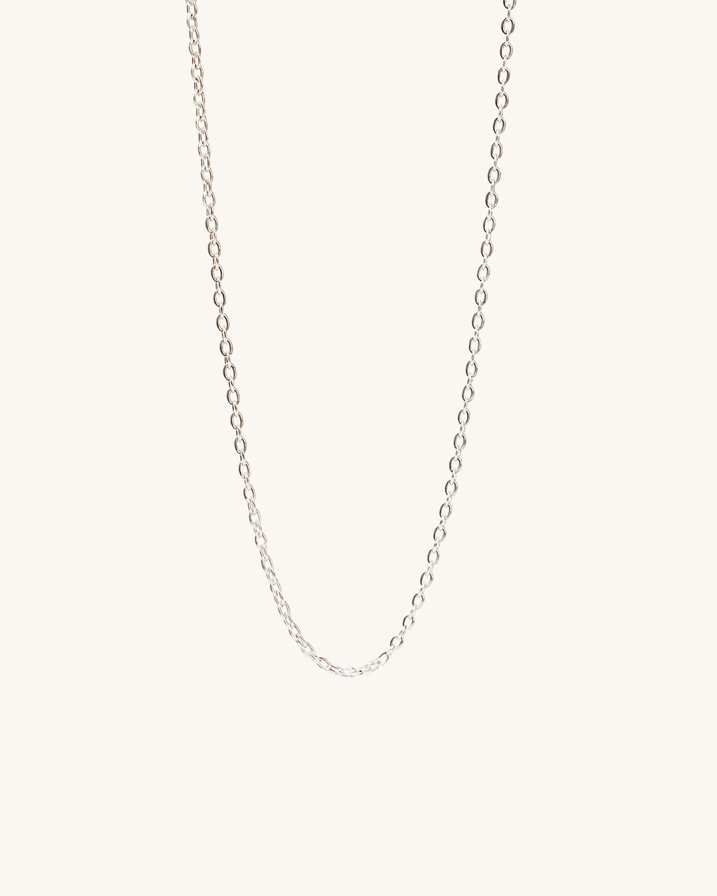 SILVER SIMPLE LETTERS